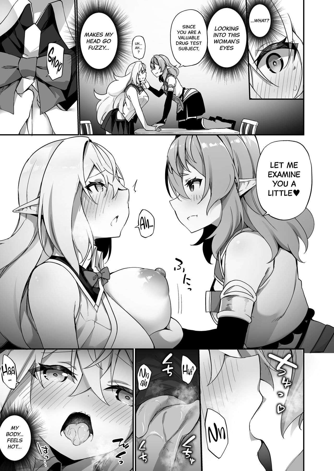 [Slime no Kanmuri (Kanmuri)]Elfka no Kusuri 2 | Elvification Drug 2[English] [Black Grimoires] [Digital] Page 9