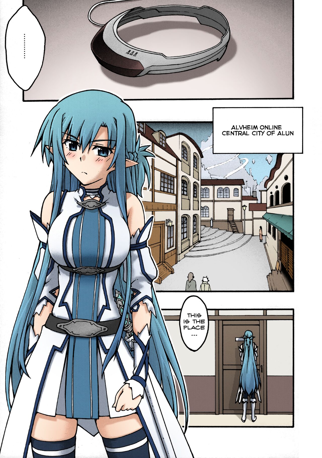 [sandglass (Uyuu Atsuno)]ochiru -asuna2-(Sword Art Online) [English] [Brolen] [Colorized] Page 10