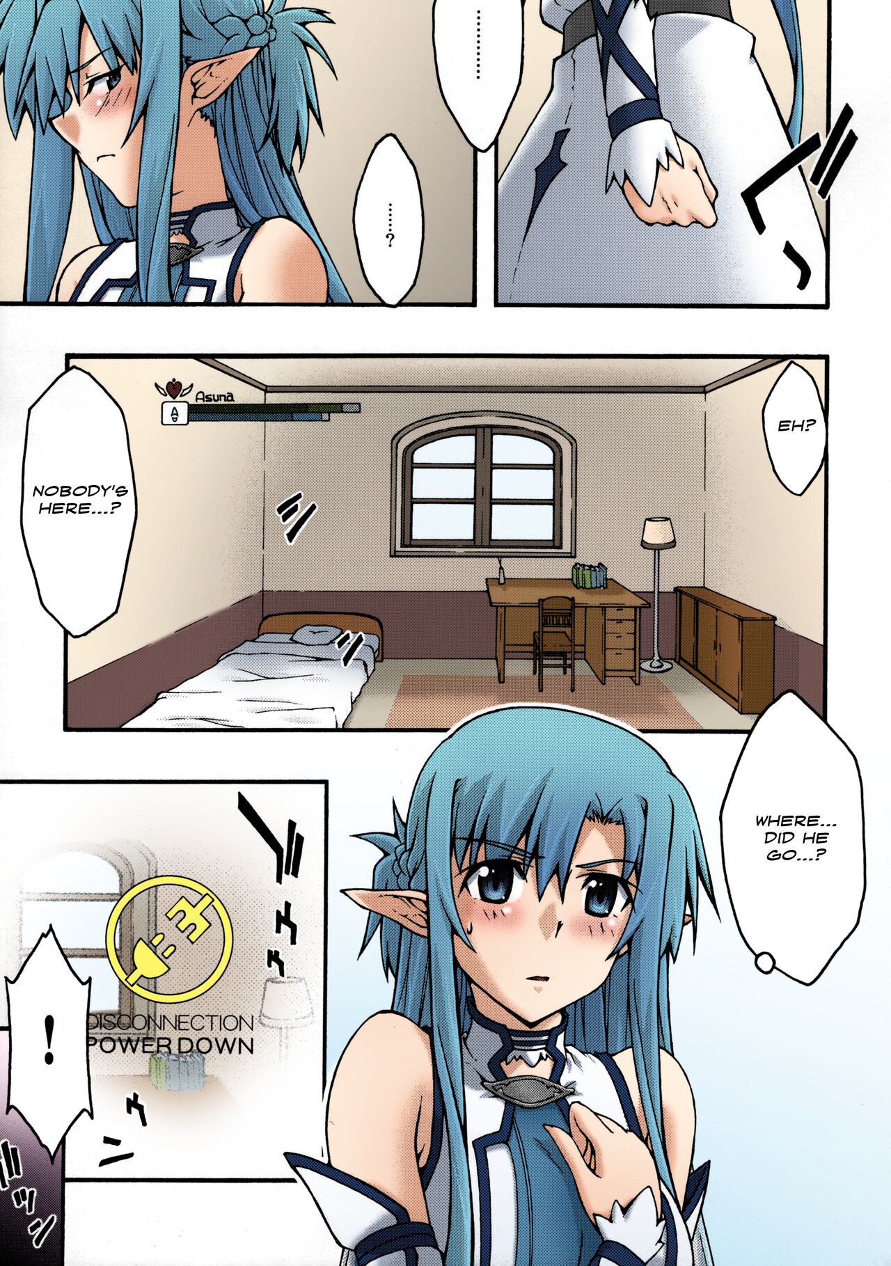 [sandglass (Uyuu Atsuno)]ochiru -asuna2-(Sword Art Online) [English] [Brolen] [Colorized] Page 14