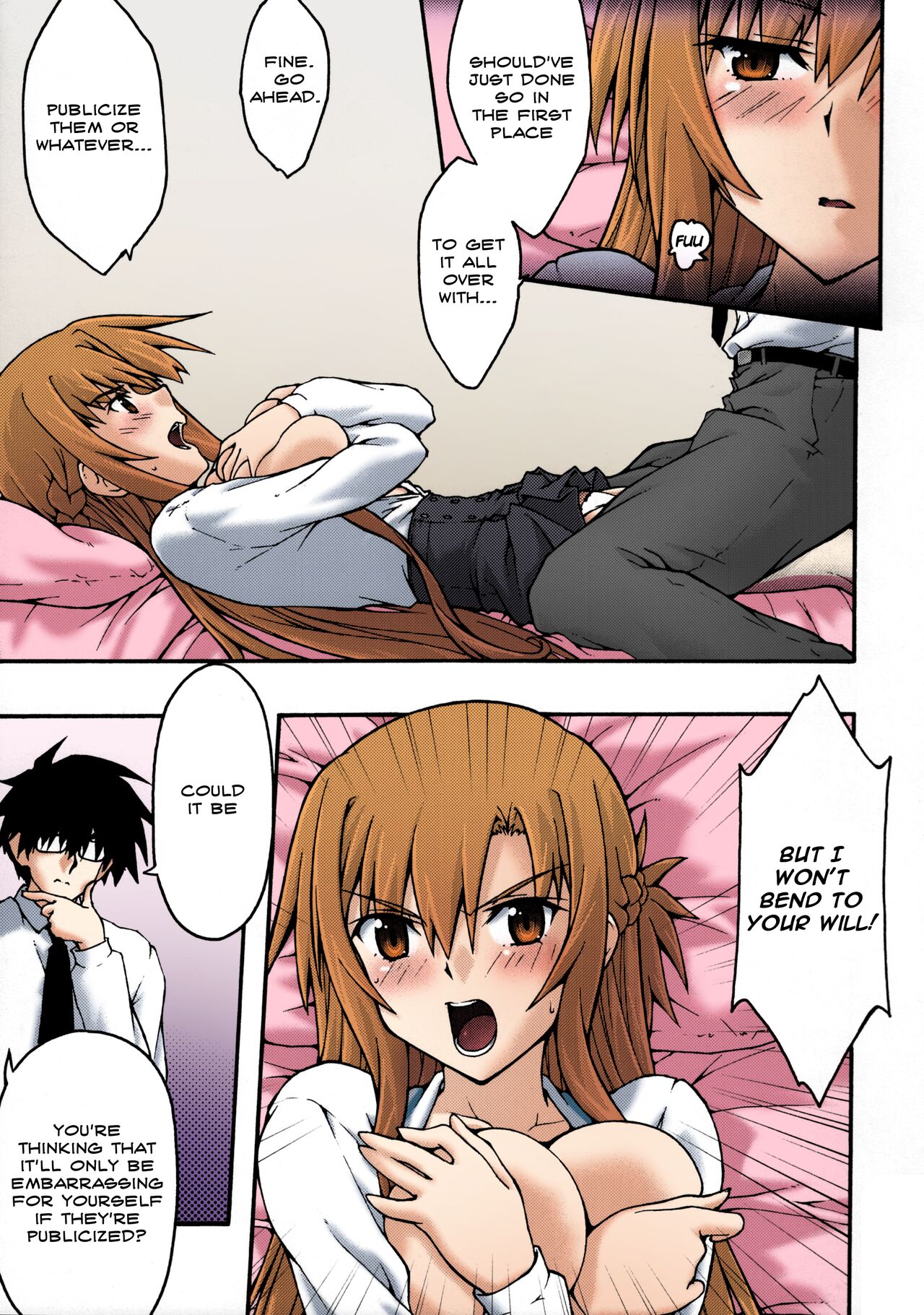 [sandglass (Uyuu Atsuno)]ochiru -asuna2-(Sword Art Online) [English] [Brolen] [Colorized] Page 18