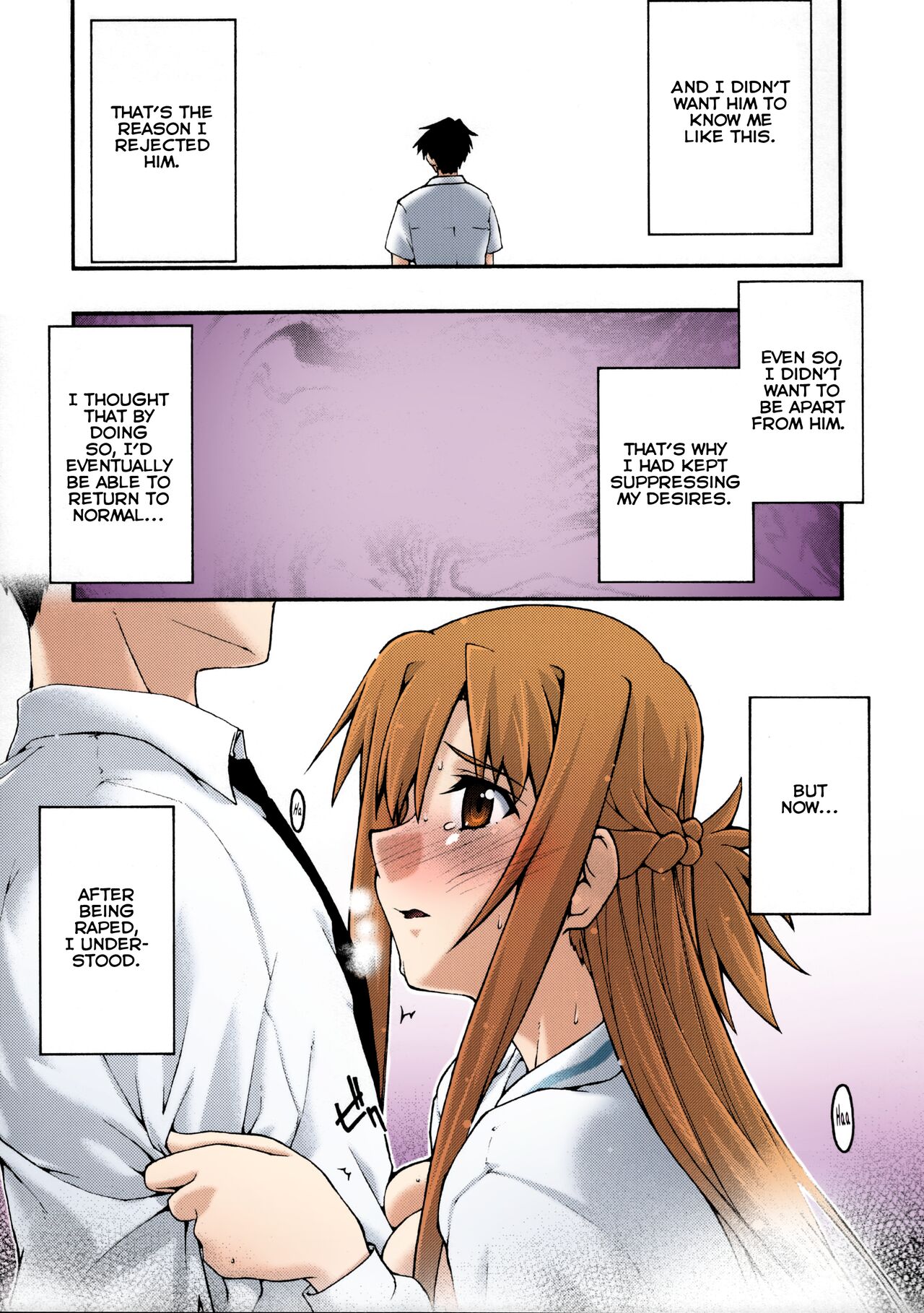 [sandglass (Uyuu Atsuno)]ochiru -asuna2-(Sword Art Online) [English] [Brolen] [Colorized] Page 40
