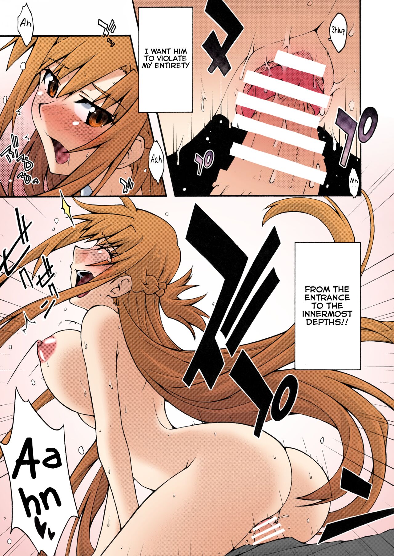[sandglass (Uyuu Atsuno)]ochiru -asuna2-(Sword Art Online) [English] [Brolen] [Colorized] Page 46