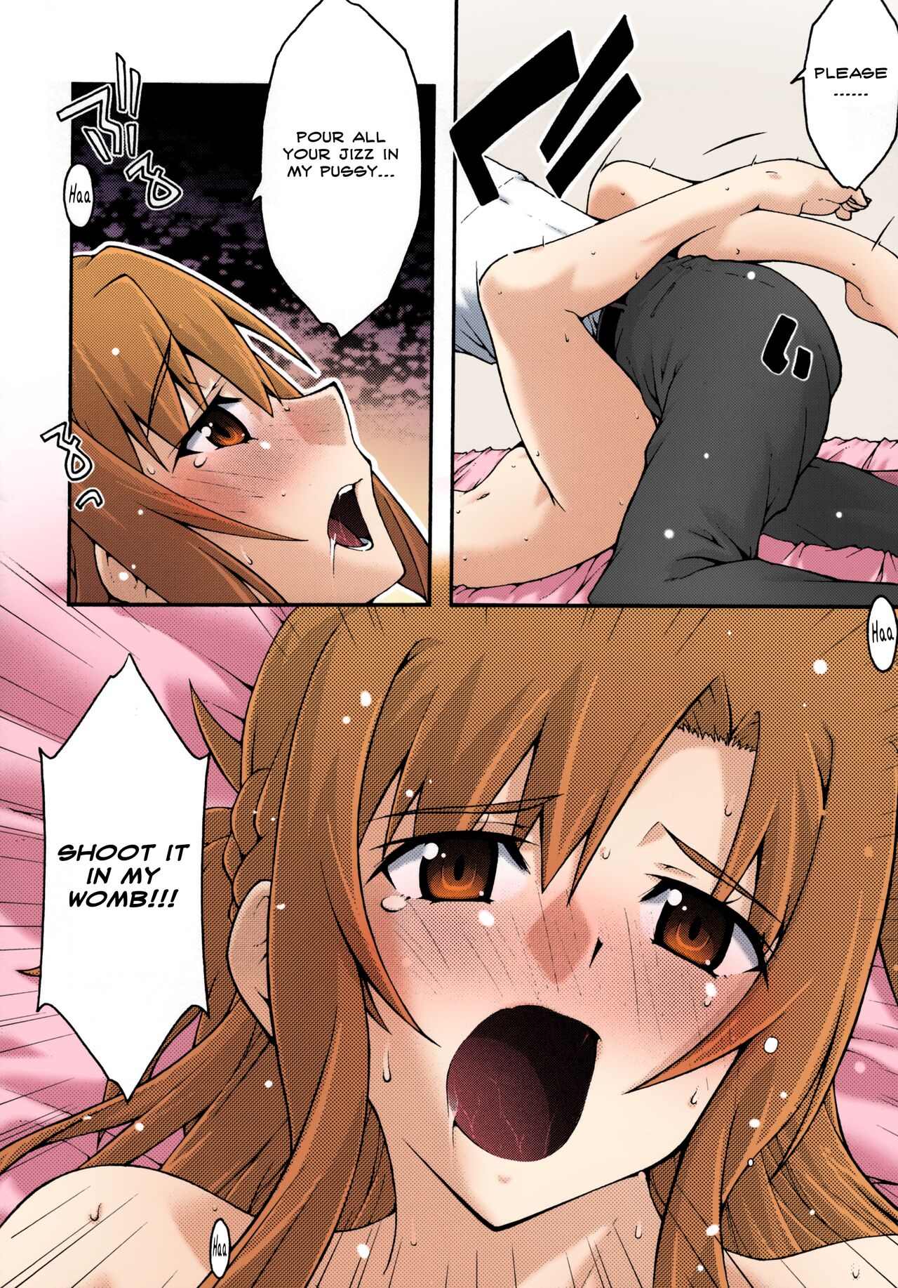 [sandglass (Uyuu Atsuno)]ochiru -asuna2-(Sword Art Online) [English] [Brolen] [Colorized] Page 63
