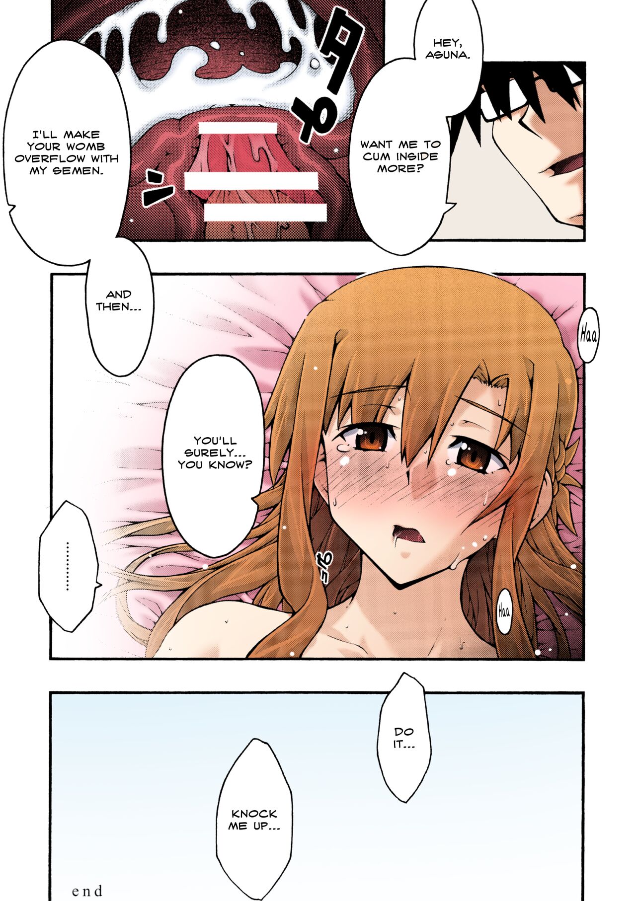 [sandglass (Uyuu Atsuno)]ochiru -asuna2-(Sword Art Online) [English] [Brolen] [Colorized] Page 68