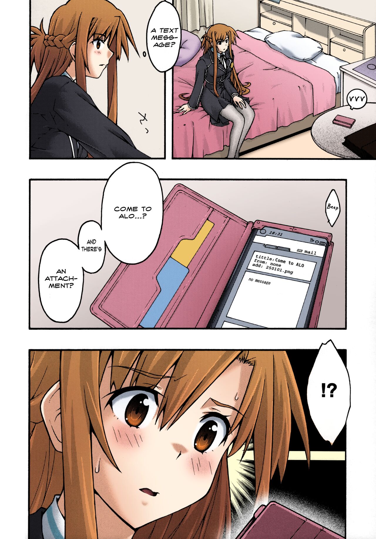 [sandglass (Uyuu Atsuno)]ochiru -asuna2-(Sword Art Online) [English] [Brolen] [Colorized] Page 9