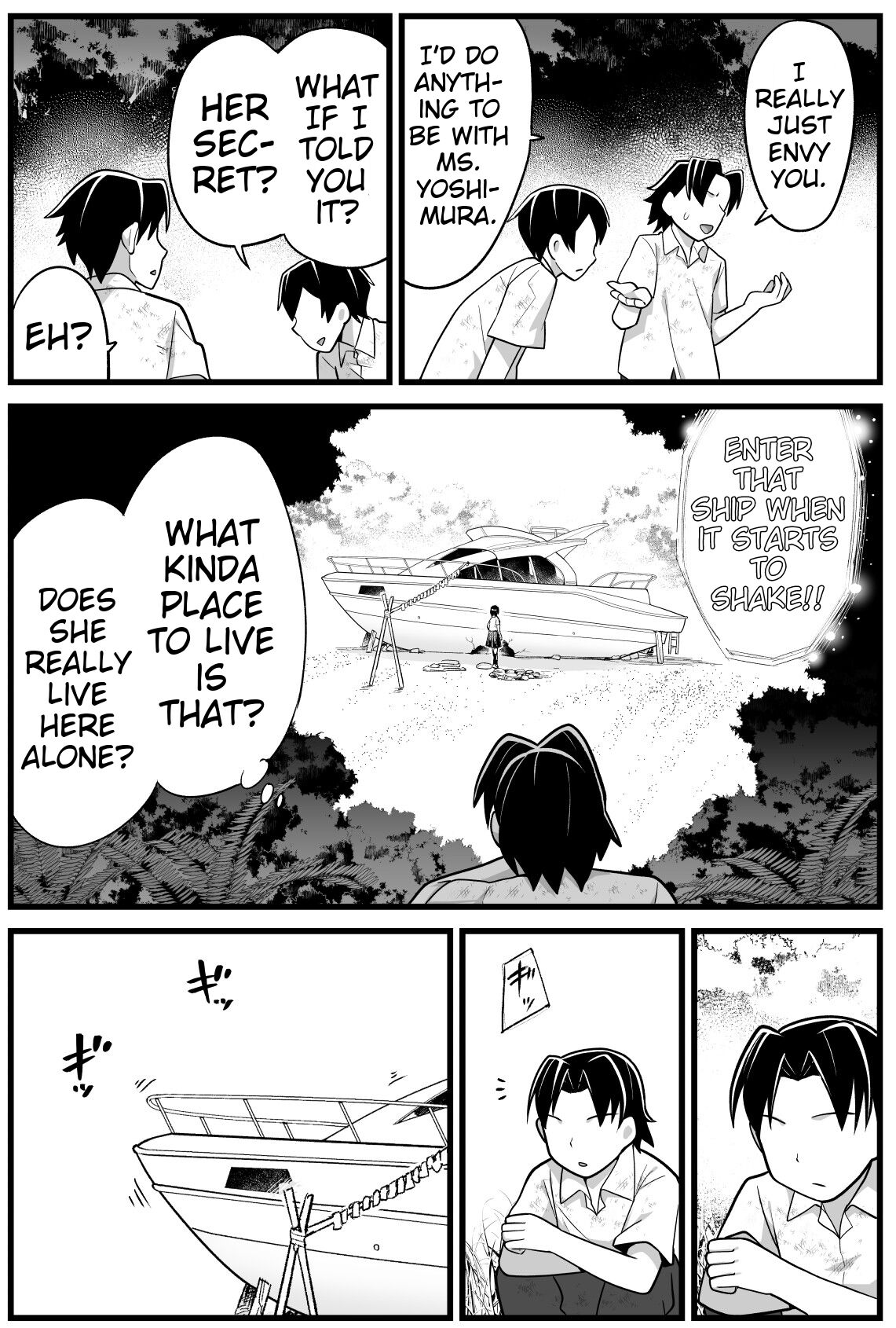[OTOREKO (Toilet Komoru)]Mujintou JK! Choroi yo Yoshimura-san! Volume. 2[English] [biggiedickie] [Digital] Page 12