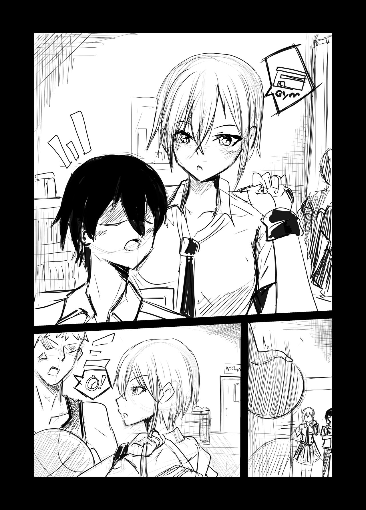 [Tetupong]Short NTR Doujin Page 2
