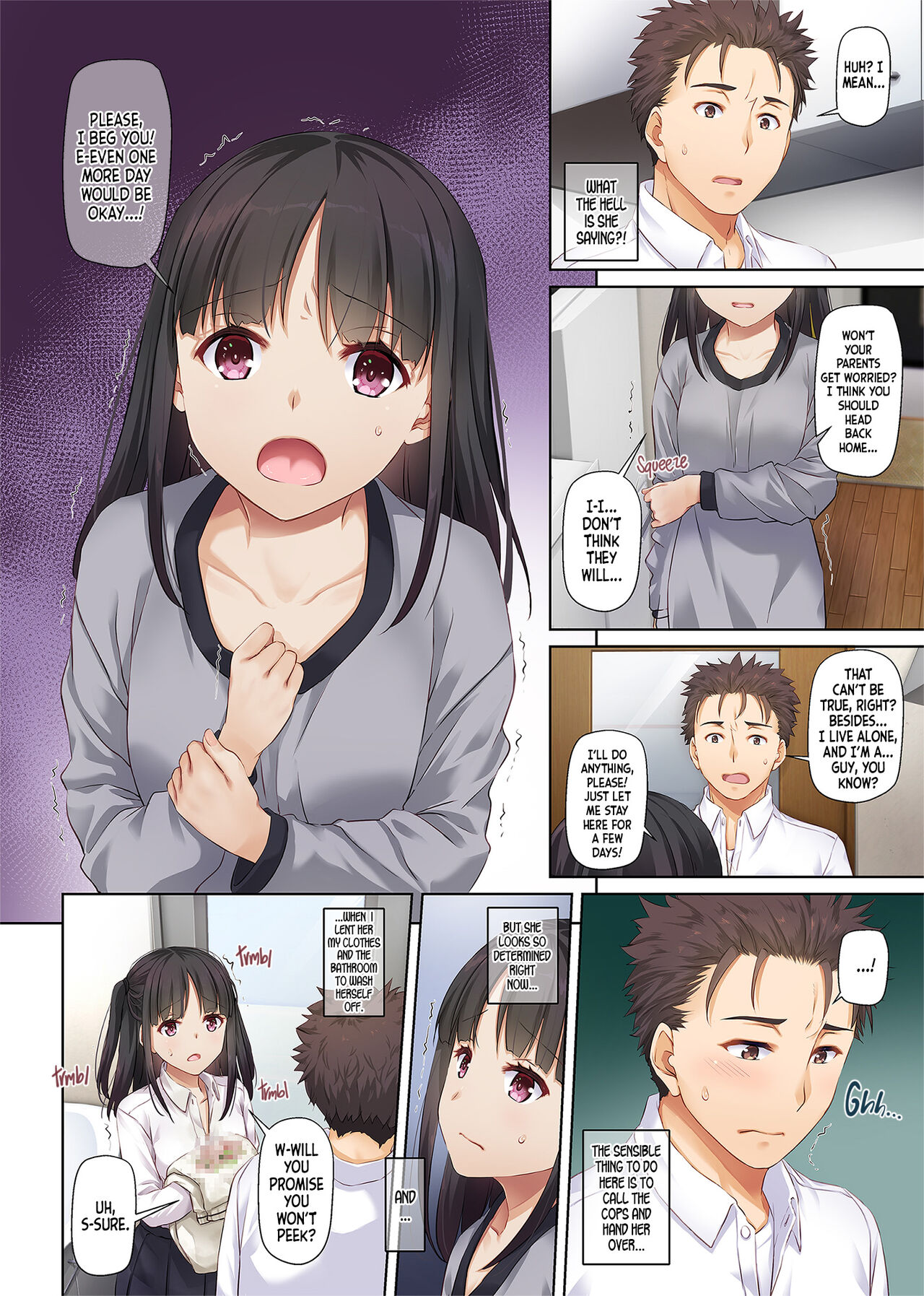 [Digital Lover (Nakajima Yuka)]Wakeari Shoujo to Dousei Seikatsu DLO-11 | Living Together with a Runaway Girl DLO-11[English] [Team Rabu2] Page 10