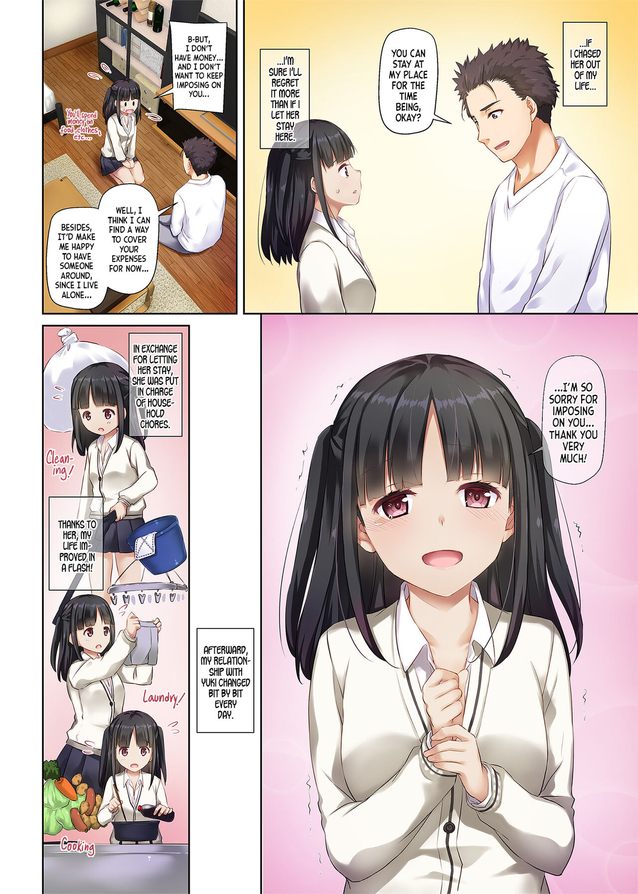 [Digital Lover (Nakajima Yuka)]Wakeari Shoujo to Dousei Seikatsu DLO-11 | Living Together with a Runaway Girl DLO-11[English] [Team Rabu2] Page 28