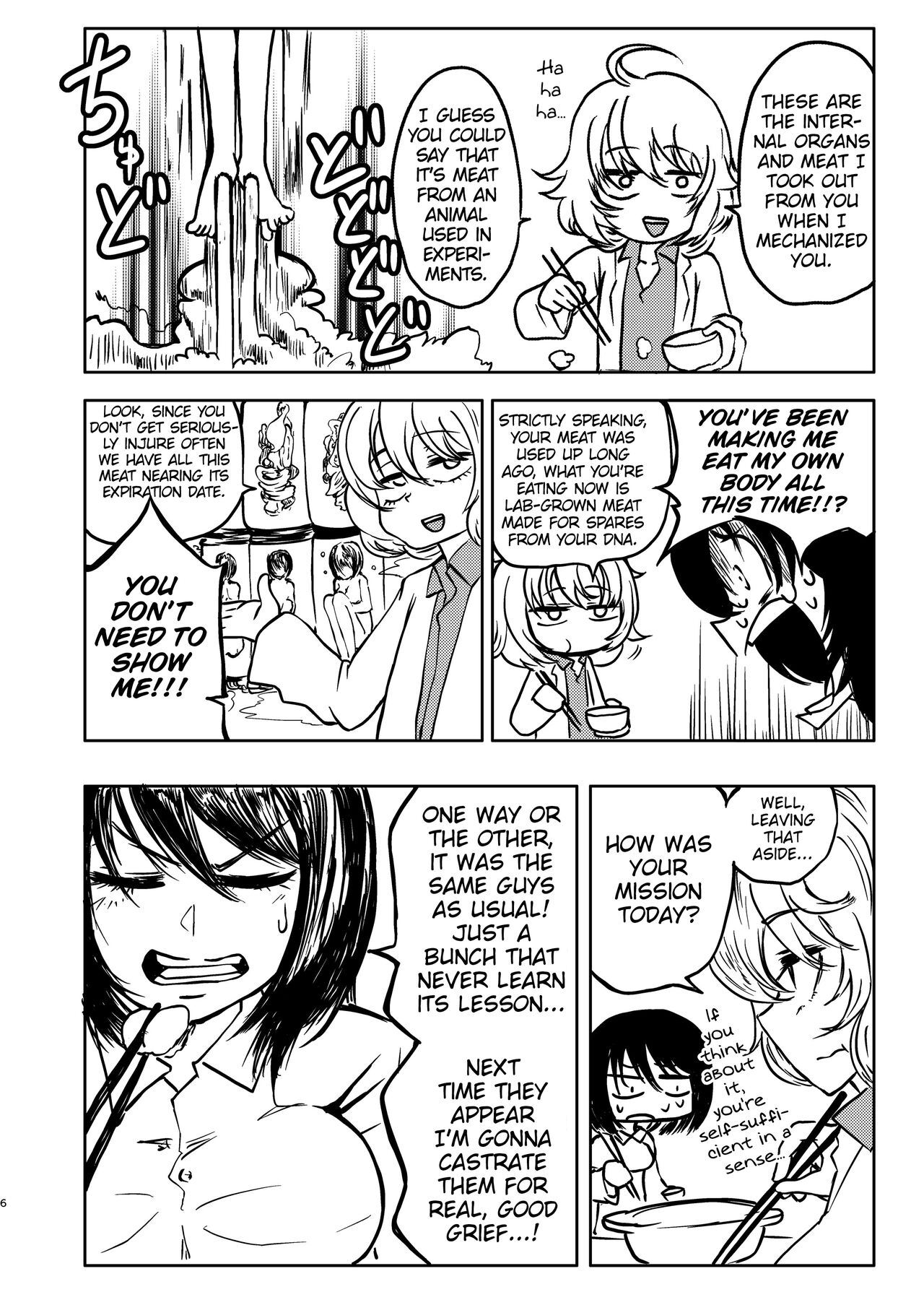 [Mikenekohanten (Sakamoto Kafka)]Ponkotsu Futa Robot Laboratory 1[English] [MrBubbles] [Digital] Page 8
