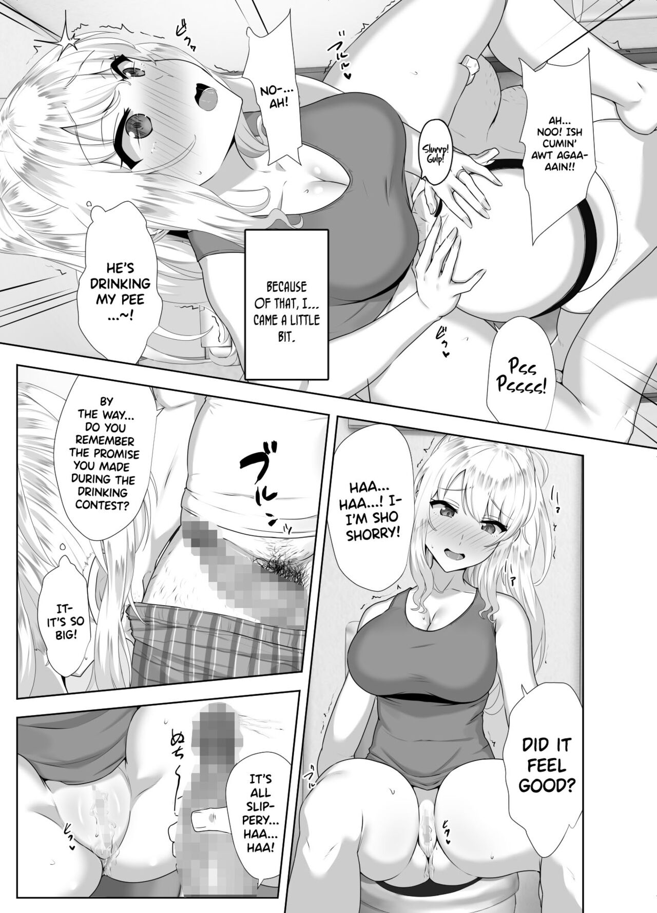 [Mocchimochiya (caruta)]Russia-jin ga Osake de Nihonjin ni Makeru Wakenai Deshou? | There's No Way a Russian Could Lose to a Japanese Person In Drinking, Right?[English] {Doujins.com} Page 12