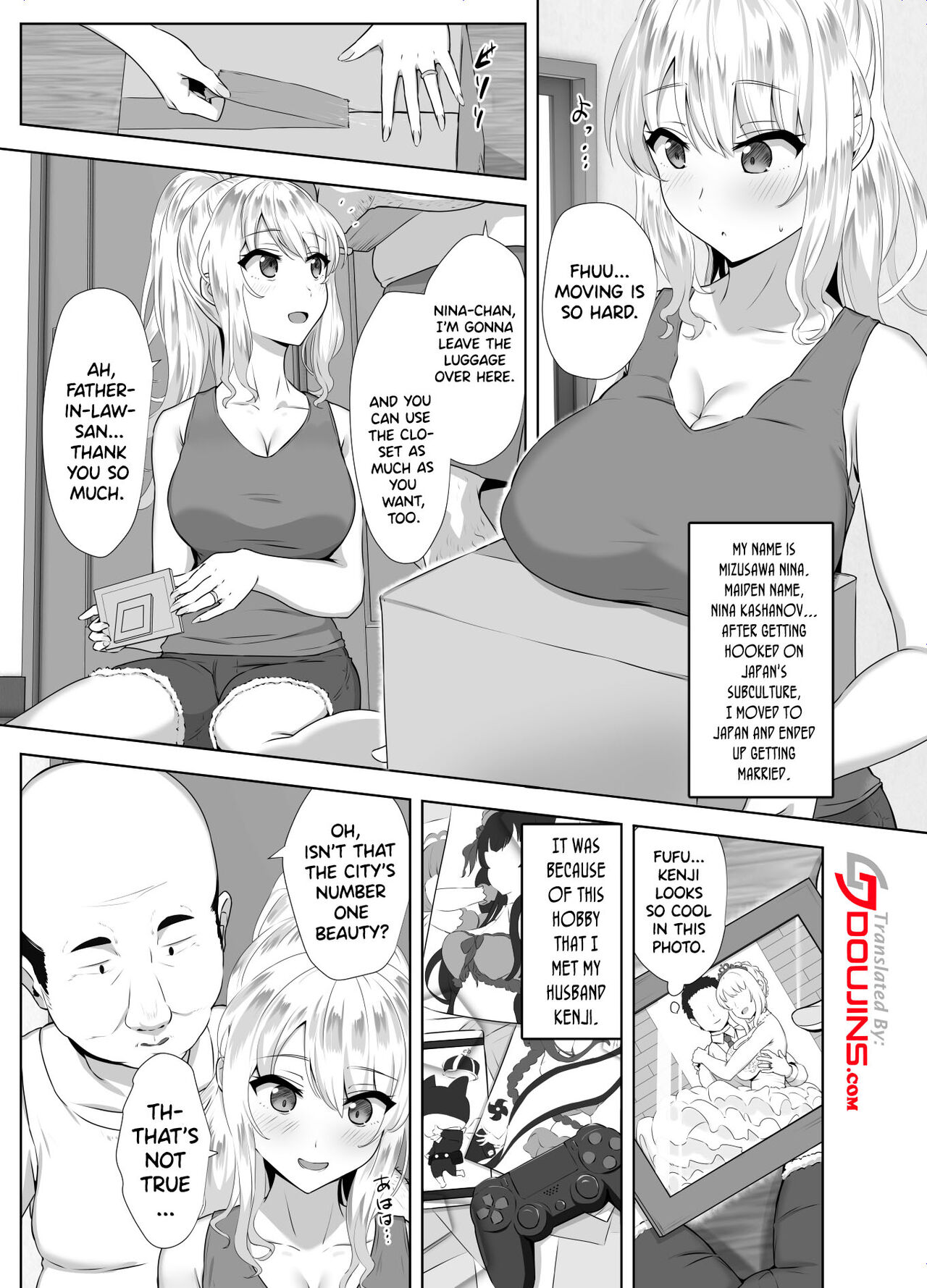 [Mocchimochiya (caruta)]Russia-jin ga Osake de Nihonjin ni Makeru Wakenai Deshou? | There's No Way a Russian Could Lose to a Japanese Person In Drinking, Right?[English] {Doujins.com} Page 2