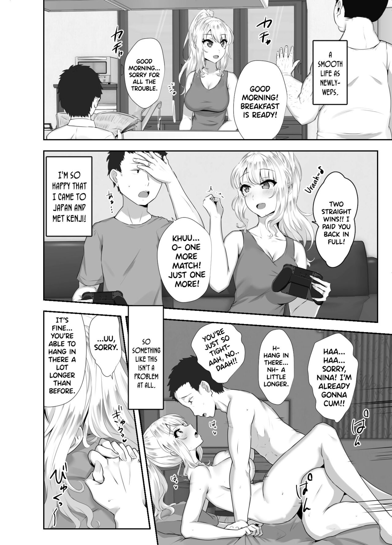 [Mocchimochiya (caruta)]Russia-jin ga Osake de Nihonjin ni Makeru Wakenai Deshou? | There's No Way a Russian Could Lose to a Japanese Person In Drinking, Right?[English] {Doujins.com} Page 3
