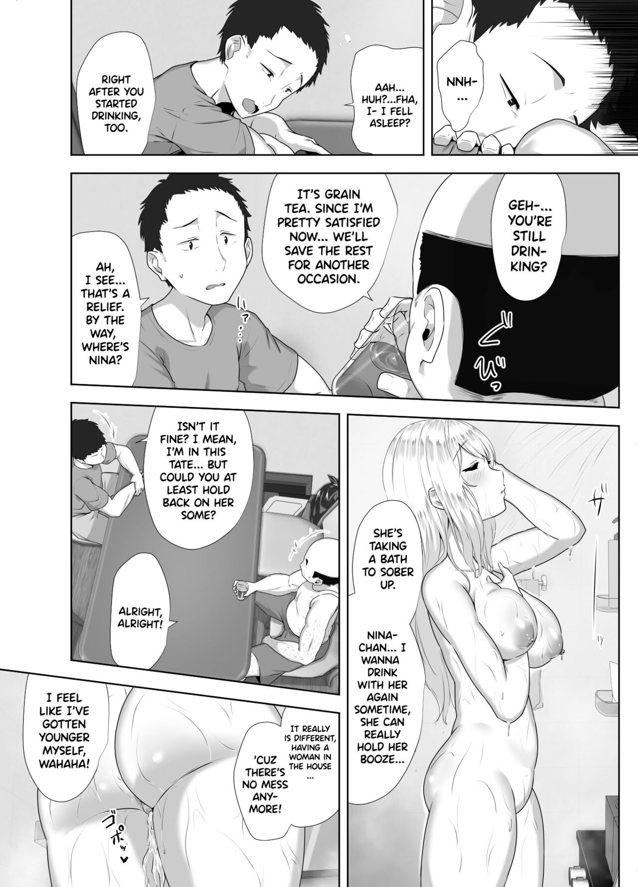 [Mocchimochiya (caruta)]Russia-jin ga Osake de Nihonjin ni Makeru Wakenai Deshou? | There's No Way a Russian Could Lose to a Japanese Person In Drinking, Right?[English] {Doujins.com} Page 35