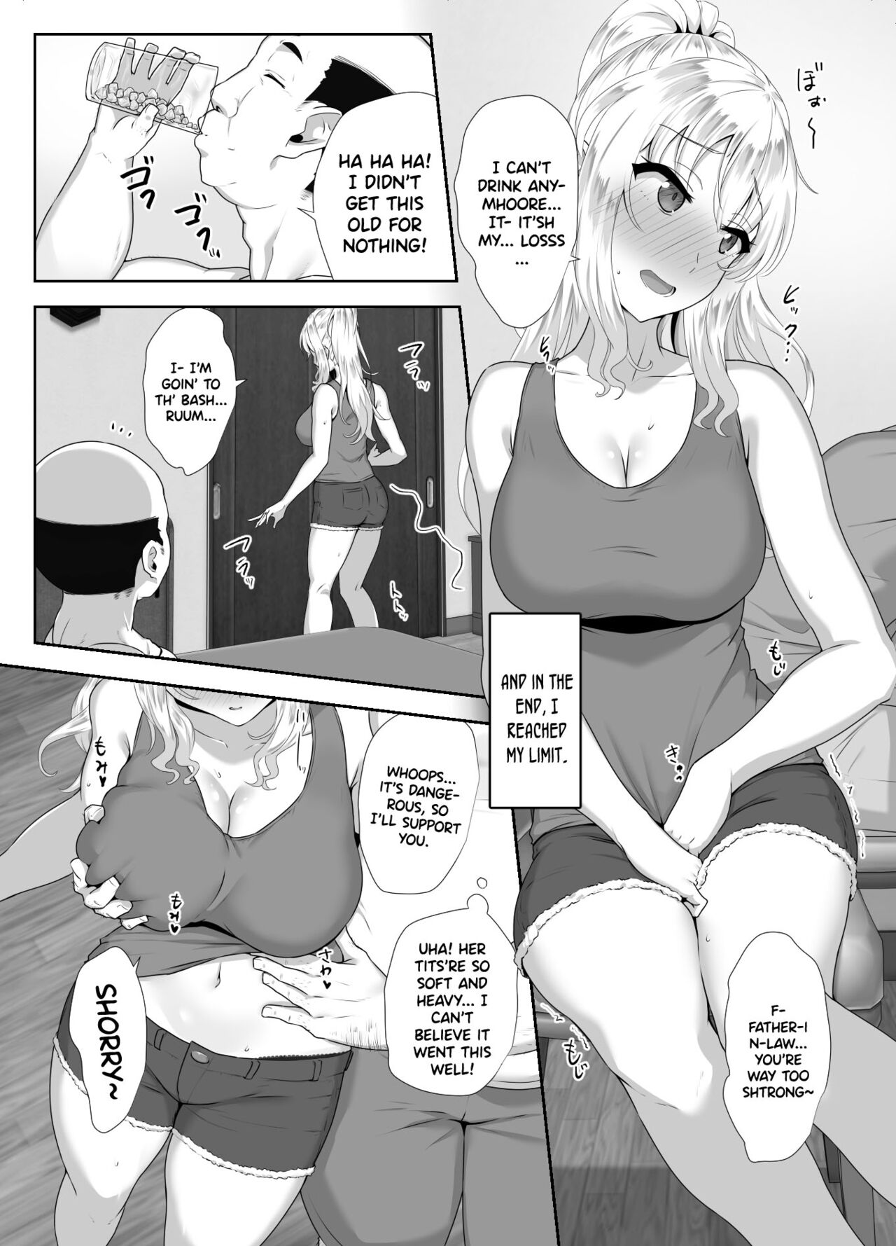 [Mocchimochiya (caruta)]Russia-jin ga Osake de Nihonjin ni Makeru Wakenai Deshou? | There's No Way a Russian Could Lose to a Japanese Person In Drinking, Right?[English] {Doujins.com} Page 8