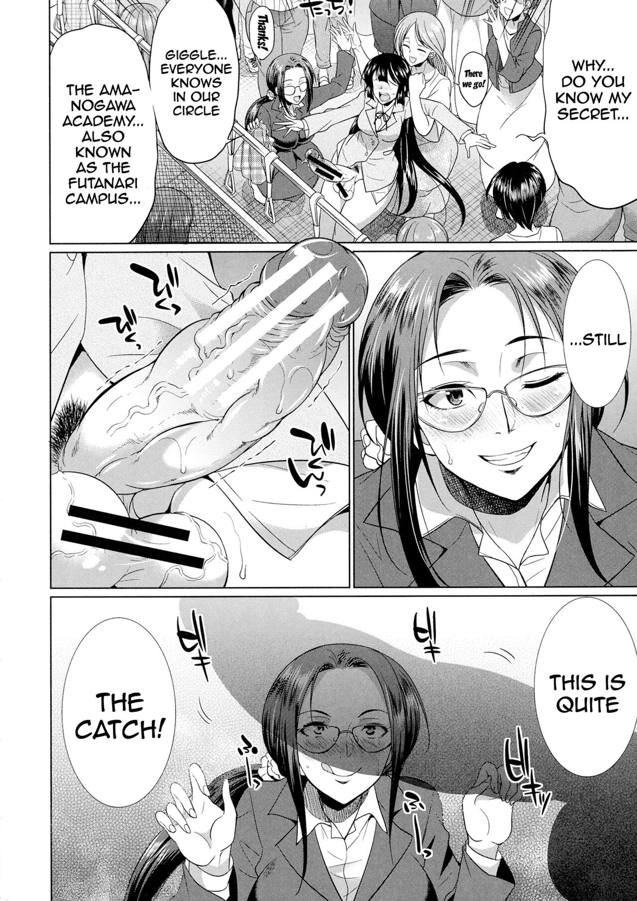 [Gekka Kaguya]Futanari Gal VS Bitch Shimai | Futanari Gal vs Bitch Sisters Ch. 1-4[English] {Doujins.com} [Digital] Page 157