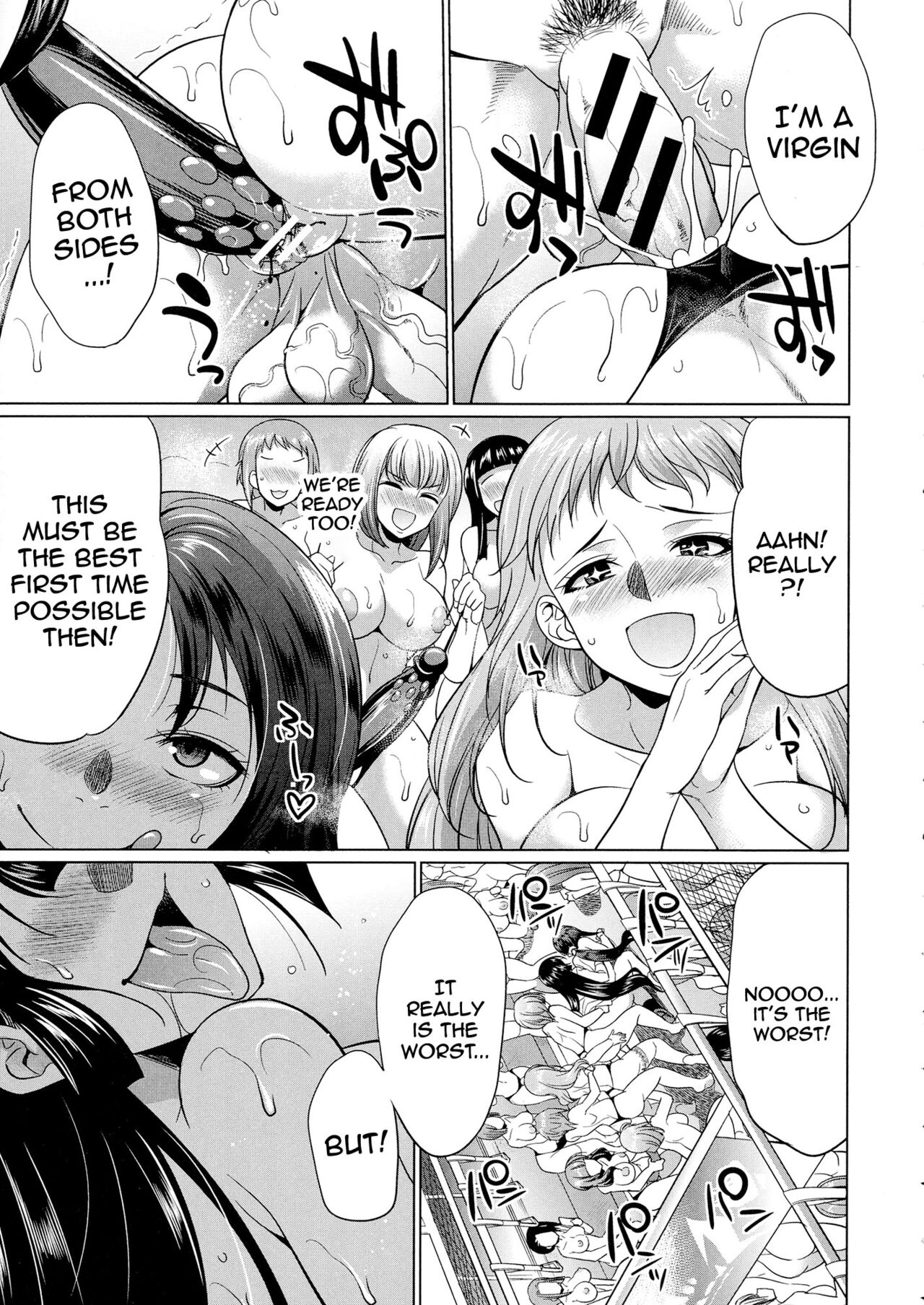 [Gekka Kaguya]Futanari Gal VS Bitch Shimai | Futanari Gal vs Bitch Sisters Ch. 1-4[English] {Doujins.com} [Digital] Page 184