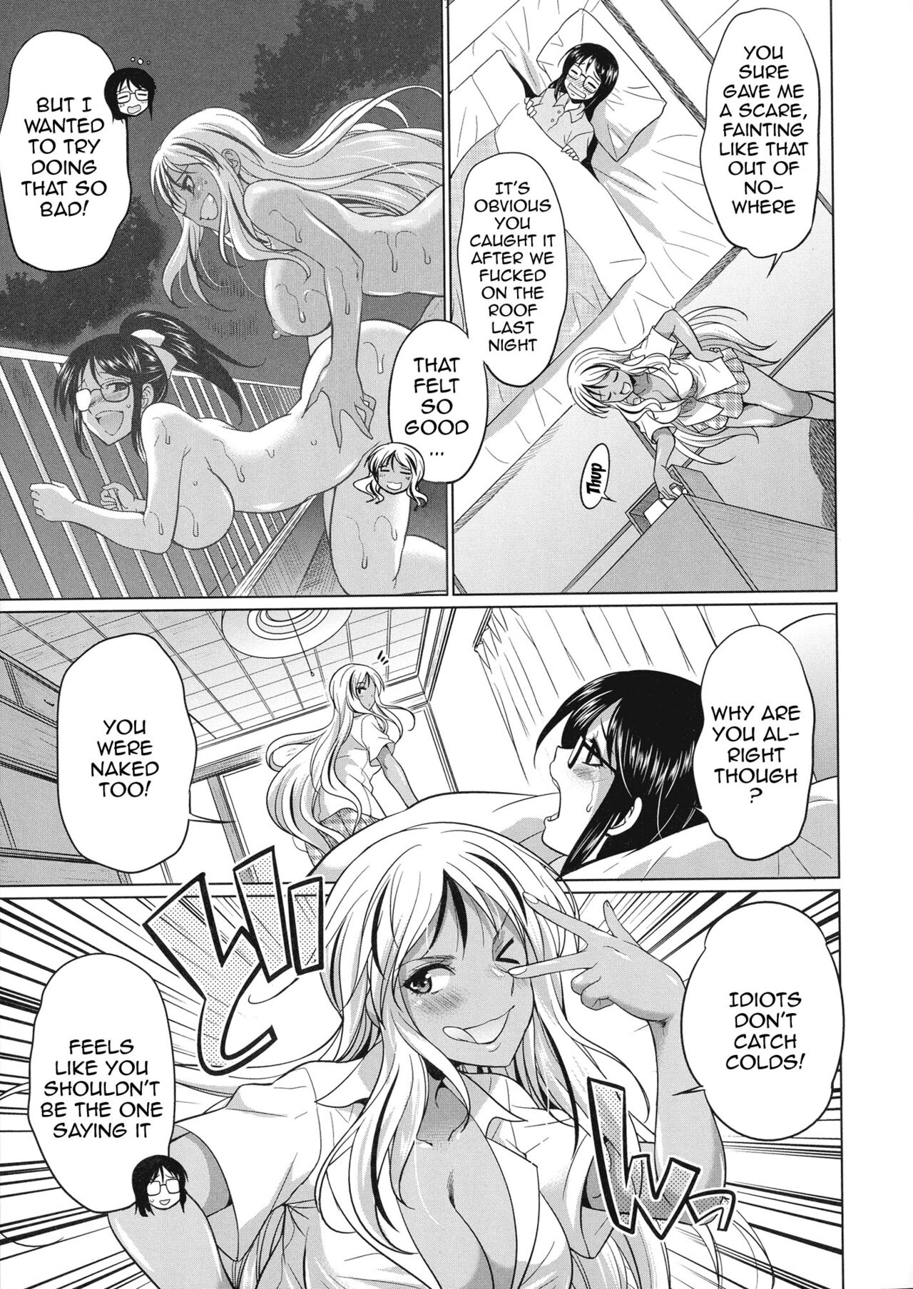[Gekka Kaguya]Futanari Gal VS Bitch Shimai | Futanari Gal vs Bitch Sisters Ch. 1-4[English] {Doujins.com} [Digital] Page 58