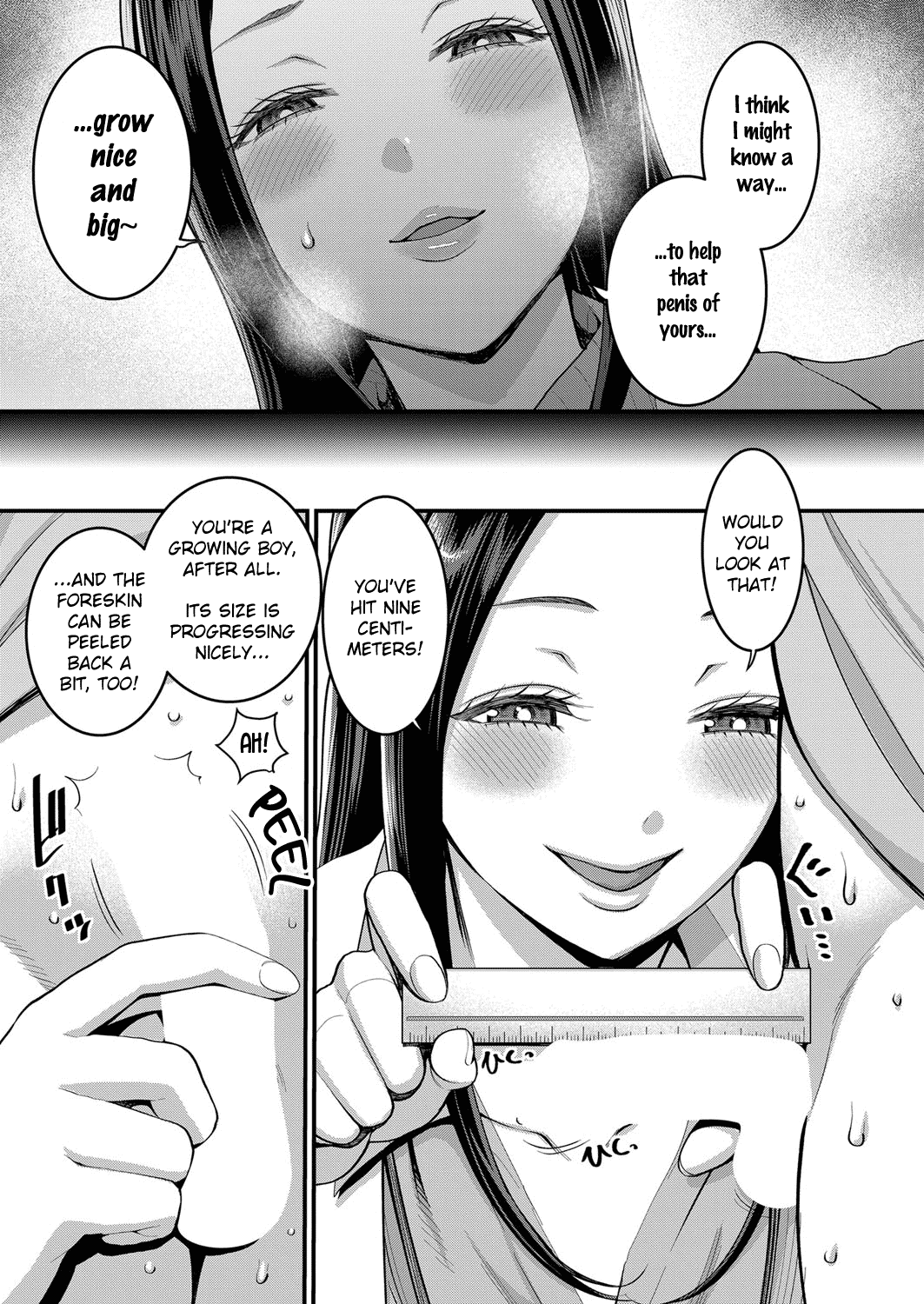 [Agata]Shiori Sensei wa Ochinchin no Sodateya-san | Shiori-Sensei, The Nurturing Nurse(COMIC Shingeki 2022-07) [English] [Digital] Page 5