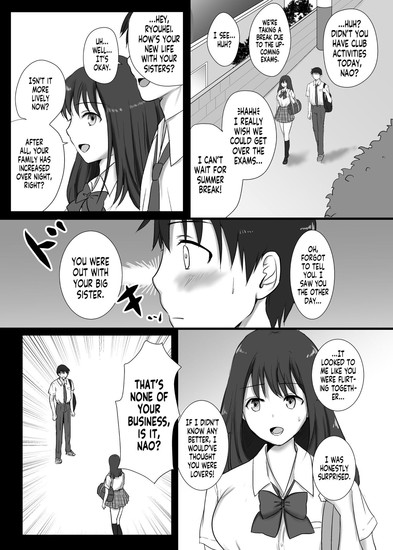[Sodaya]Boku to Sanshimai +1 | Me Plus Sister Times Three!+1[English] [Team Rabu2] Page 12