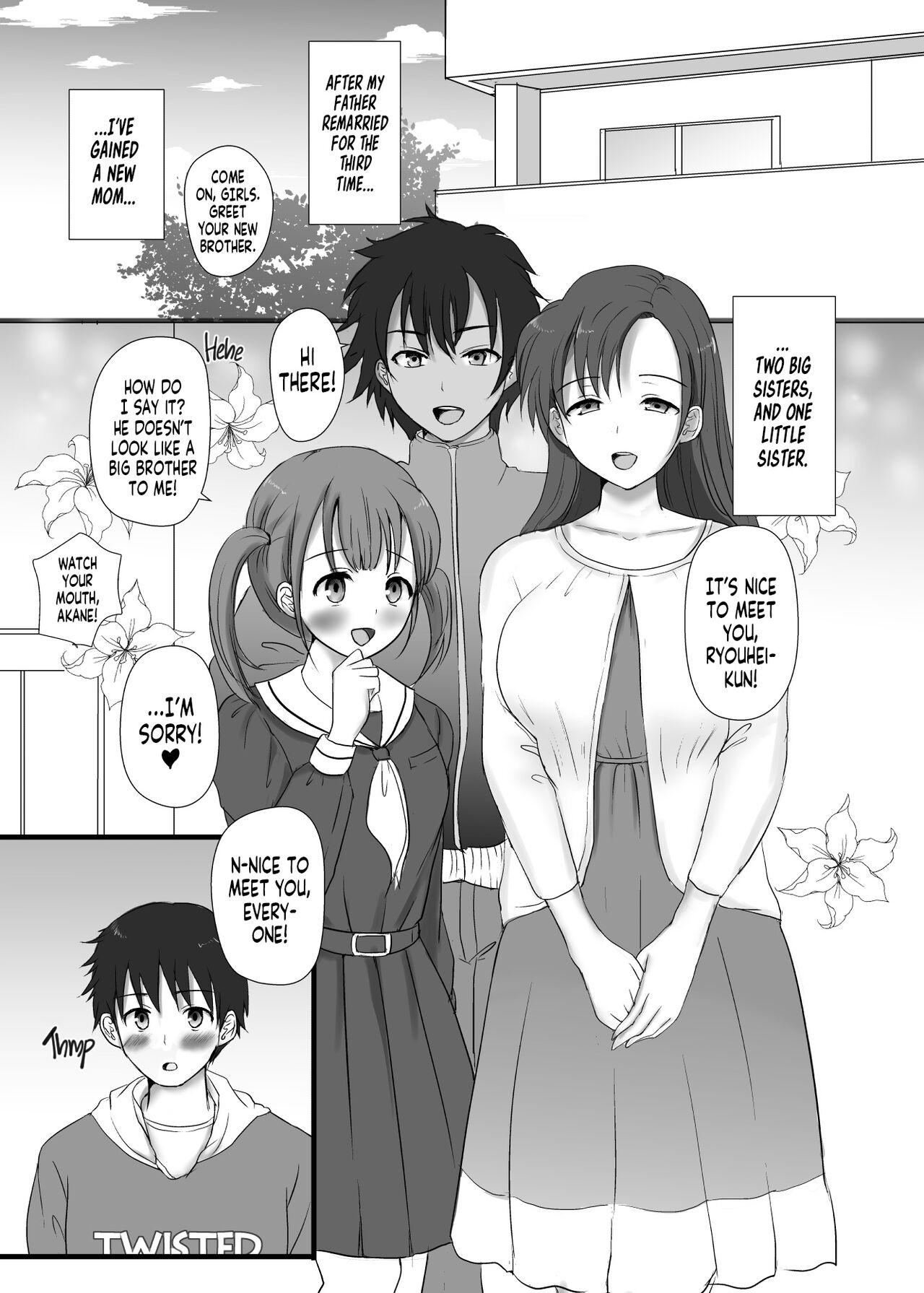 [Sodaya]Boku to Sanshimai +1 | Me Plus Sister Times Three!+1[English] [Team Rabu2] Page 4