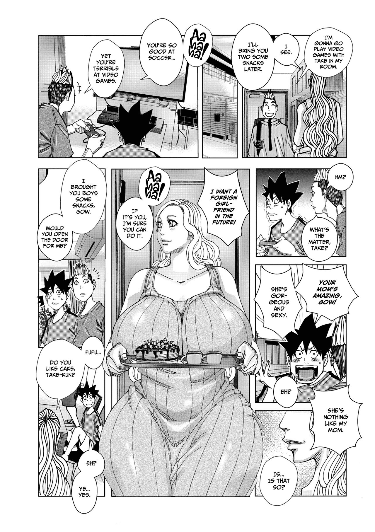 [Jeanne DA'ck]Bakunyuu Oyako Dakkudaku Teishoku 2[English] Page 47