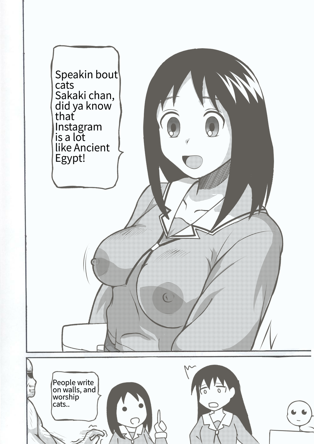 (C63) [Shiroganeya (Ginseiou)]Azumanga NGENTOT(Azumanga Daioh) Page 19