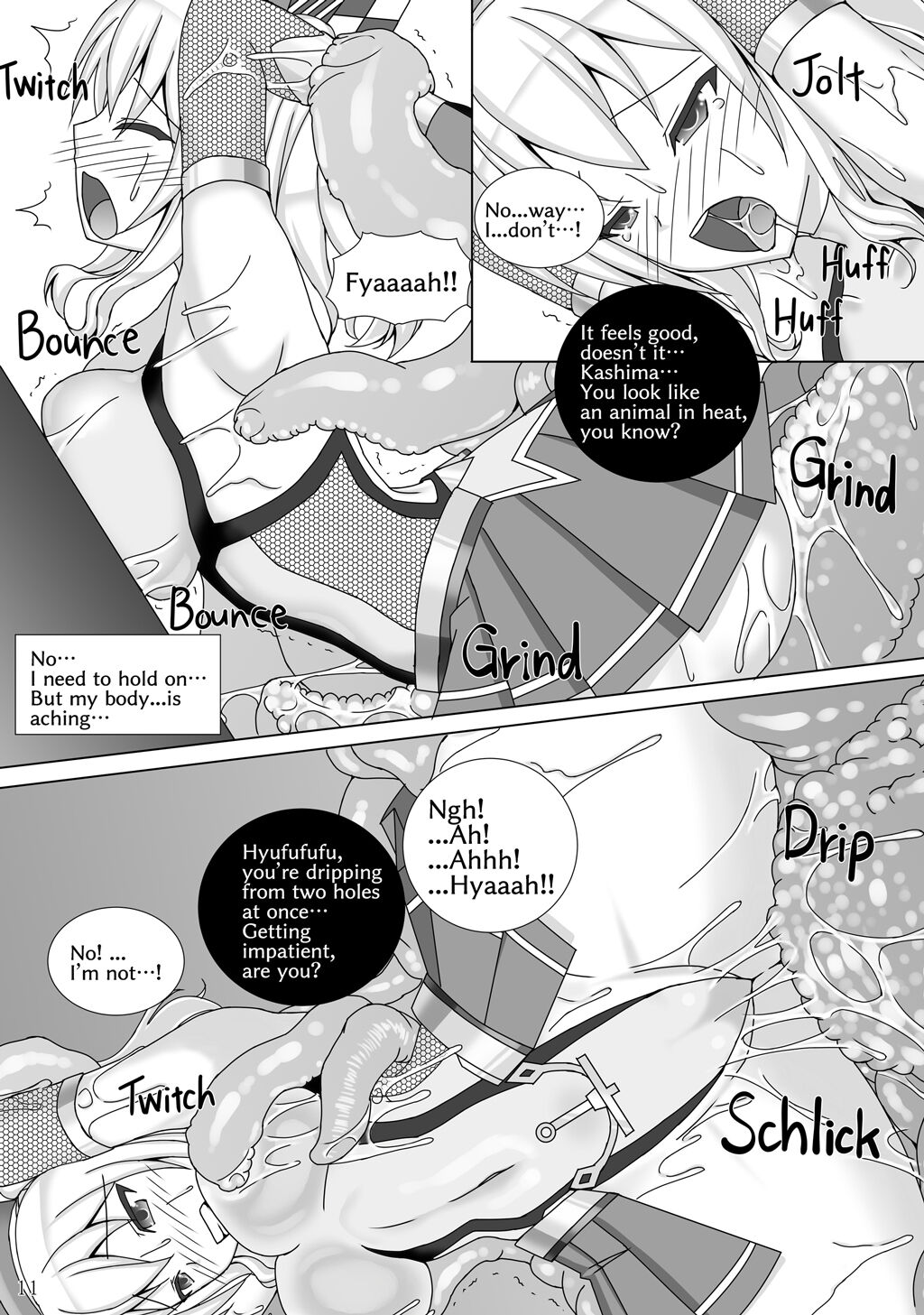 [Misty Wind (Kirishima Fuuki)]Taimakan Kashima ~Sennyuu Ninmu Shippai Hen~ | Taimakan Kashima Failed Infiltration(Kantai Collection -KanColle-) [English] [Digital] Page 12