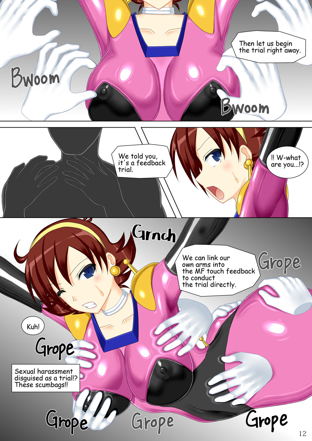 (COMIC1☆19) [Misty Wind (Kirishima Fuuki)]Souchaku! Fighting Suit!! | Equip! Fighting Suit!!(G Gundam) [English] Page 13
