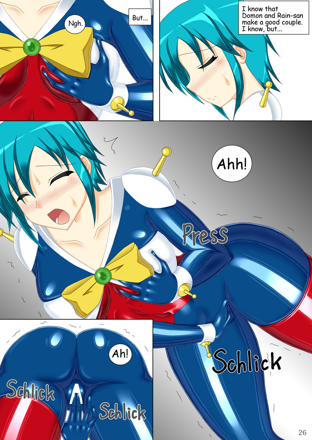 (COMIC1☆19) [Misty Wind (Kirishima Fuuki)]Souchaku! Fighting Suit!! | Equip! Fighting Suit!!(G Gundam) [English] Page 27