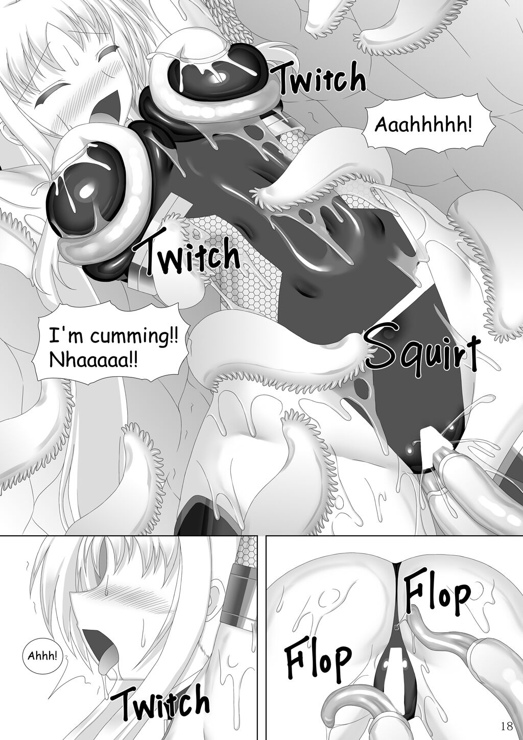 [Misty Wind (Kirishima Fuuki)]Taimanin Fate | Anti Demon Ninja Fate(Mahou Shoujo Lyrical Nanoha) [English] Page 19