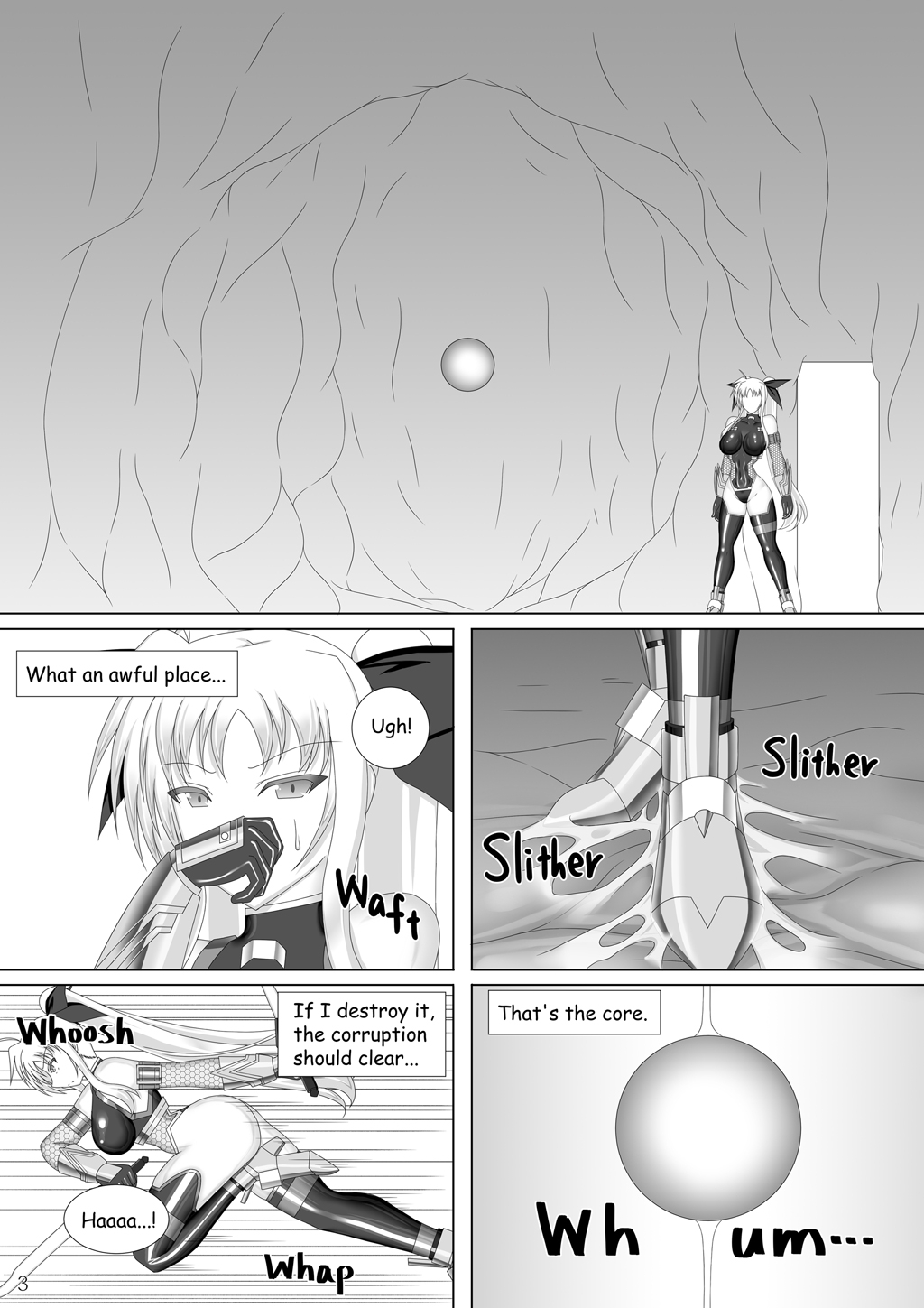 [Misty Wind (Kirishima Fuuki)]Taimanin Fate | Anti Demon Ninja Fate(Mahou Shoujo Lyrical Nanoha) [English] Page 4