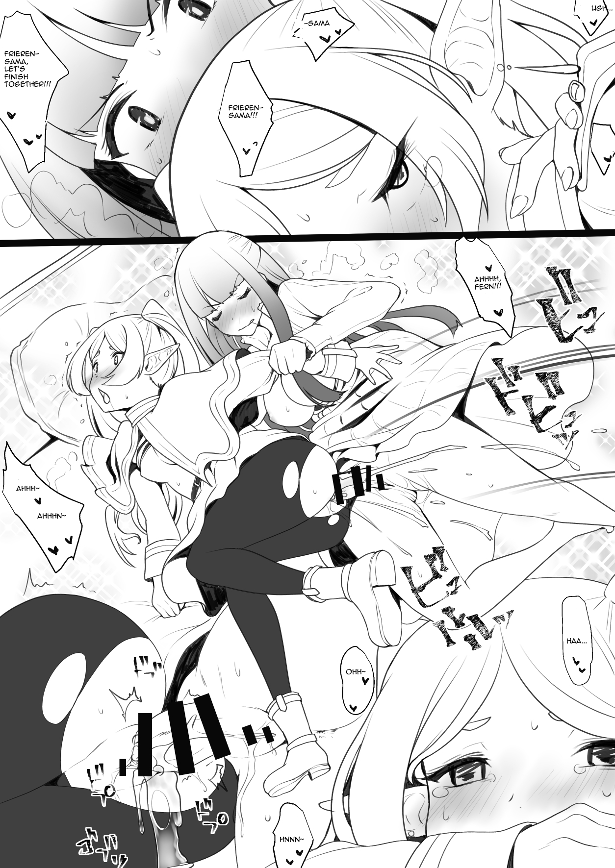 [Takaoka Nanase]Hen na Ocha Nonde Futanari ni Natta Fern x Frieren | Frieren's Tea(Sousou no Frieren) [English] Page 5