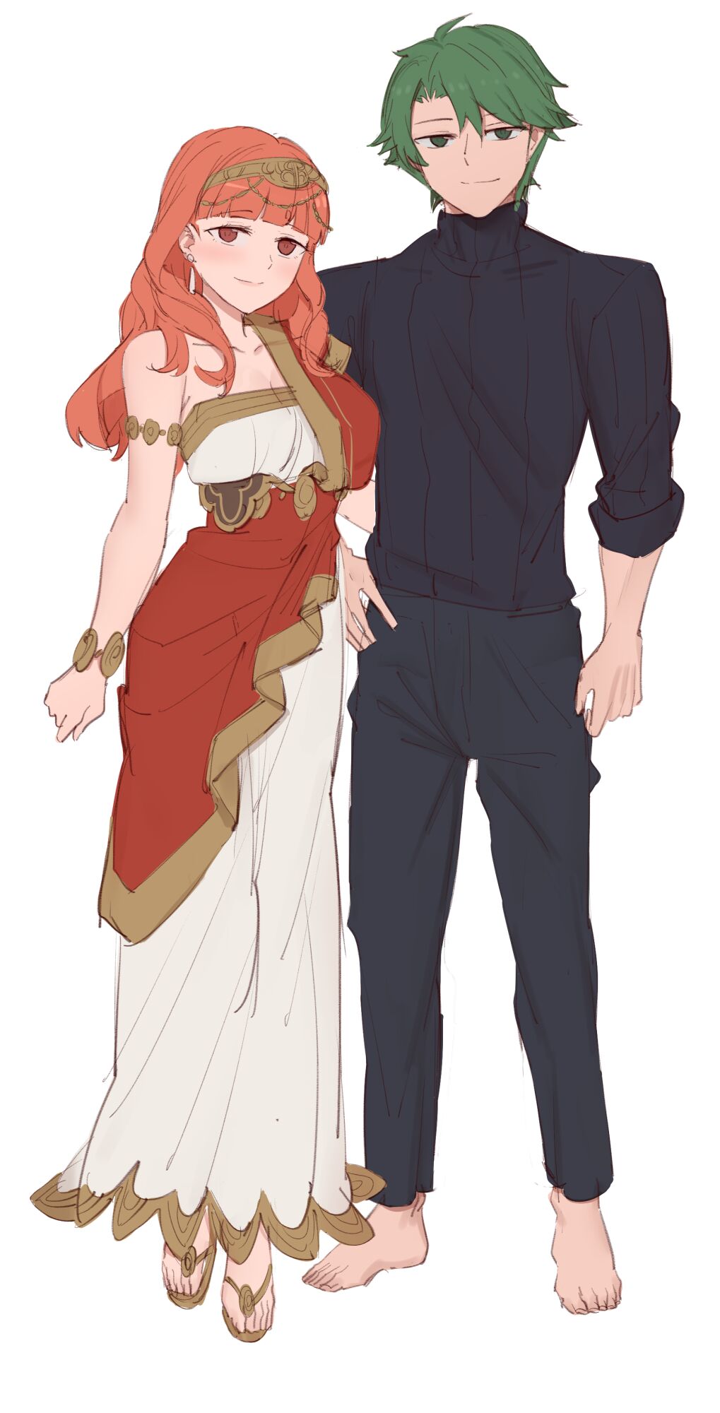 [Ebinku]Alm and Celica Pixiv Images[Fire Emblem] Page 26