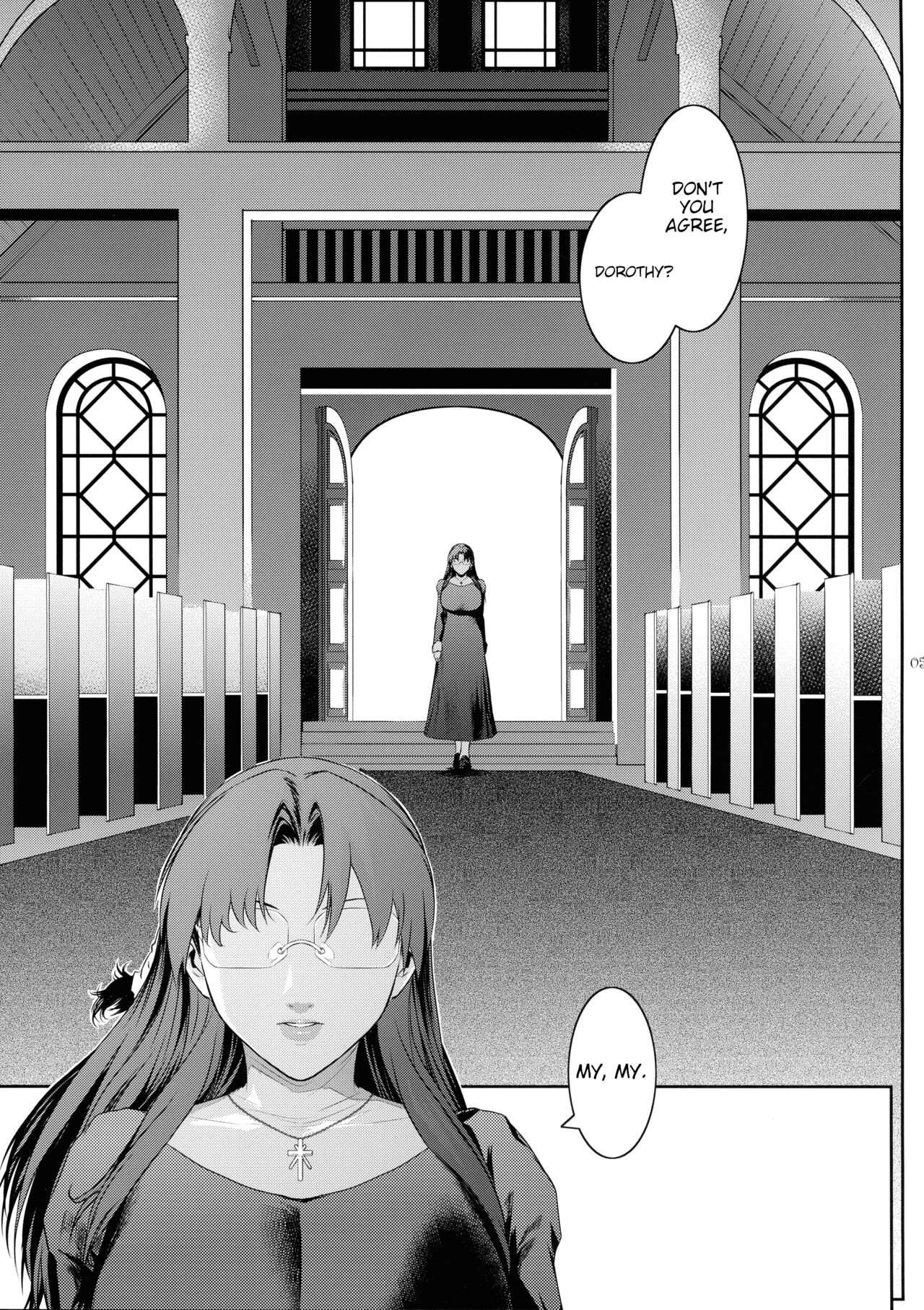 (C100) [Kokonokiya (Kokonoki Nao)]Kyoukai. 6 | Church 6[English] [joobuspaidatl] Page 5