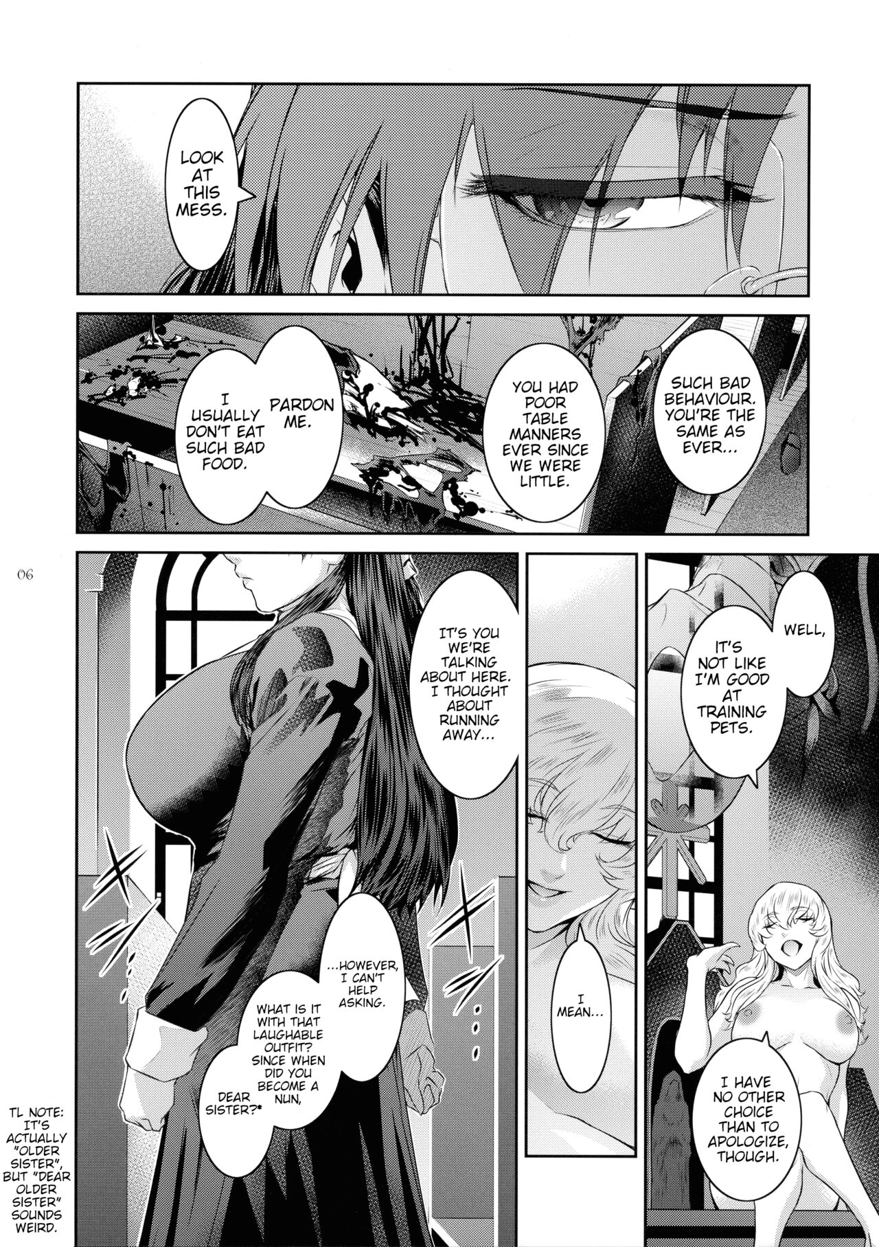 (C100) [Kokonokiya (Kokonoki Nao)]Kyoukai. 6 | Church 6[English] [joobuspaidatl] Page 6