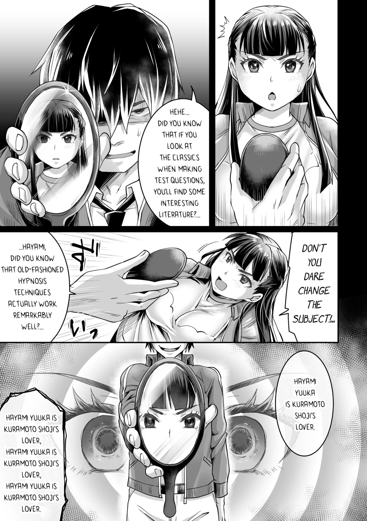 [Tomto]Katabutsu JK o Saiminjutsu de Bicchi ni Shitemita | I Tried To Turn A Straight-laced JK Into A Bitch With Hypnosis(2D Comic Magazine Hyoui de! Saimin de! Heroine Inranka Daisakusen Vol. 1) [English] [bored_one28] Page 3