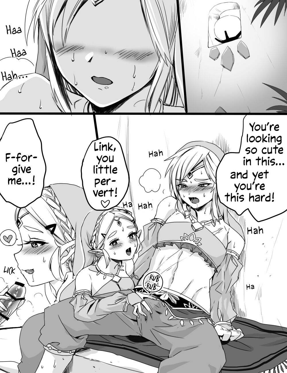 [Wasabi]Love Pond Power 2 | The Power of the Lover's Pond 2(The Legend of Zelda) [English] [Solas] Page 9