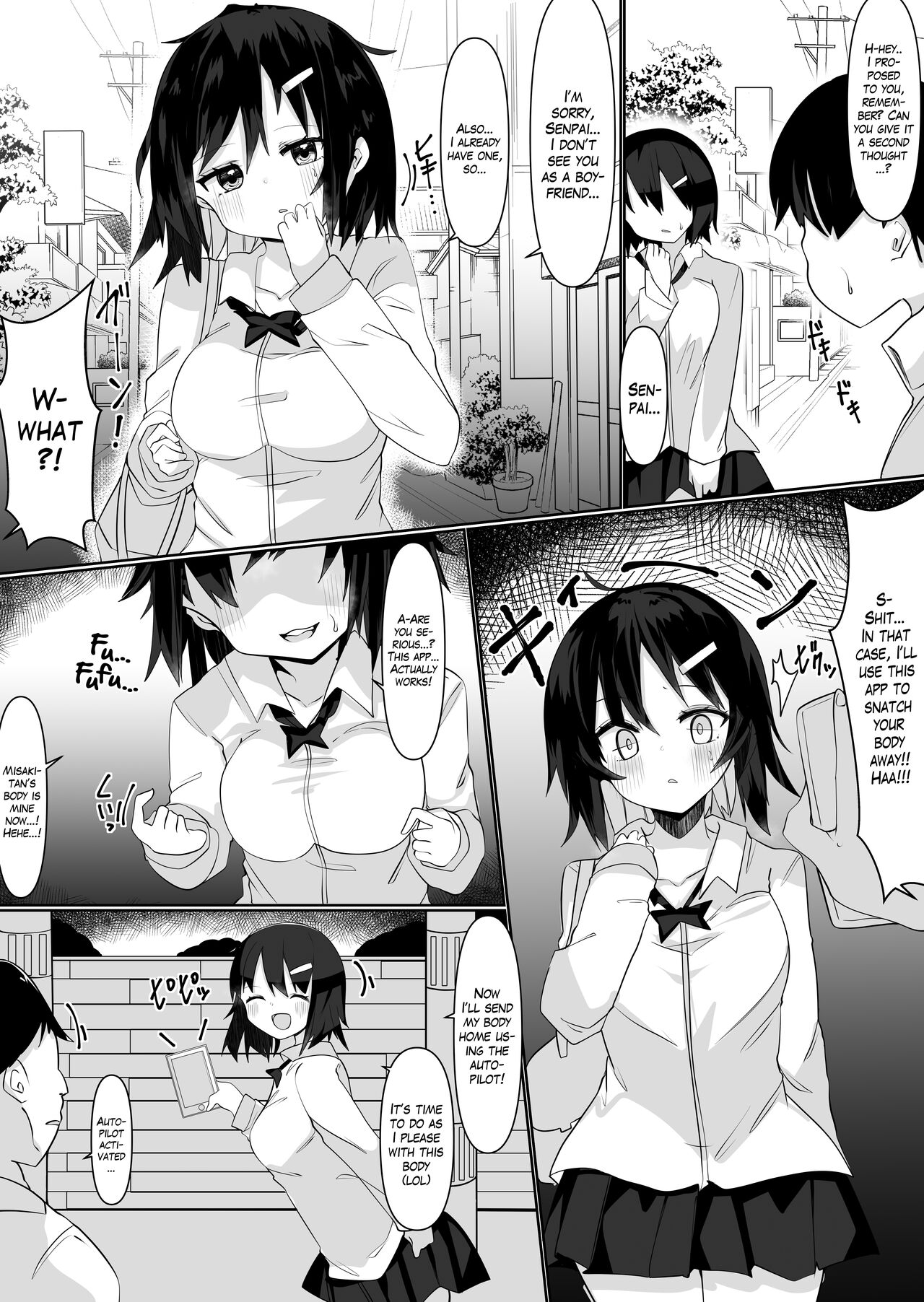 [Tetoga]Irekae Appli de Nottori Sex! ~Onna no Karada de Sukebe Shimakuri~ | Using a Body Change App to Have Sex! ~Lewdness Overload in a Woman’s Body~[English] [Blavatsky Project] Page 27