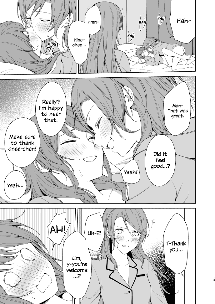 [Tatakai no Kiseki (Senyuu)]SayoChisa ga Echhi na Koto Suru Hon | A Story of SayoChisa Doing Lewd Stuff(BanG Dream!) [Digital] [English] [MMAG Translations] Page 12