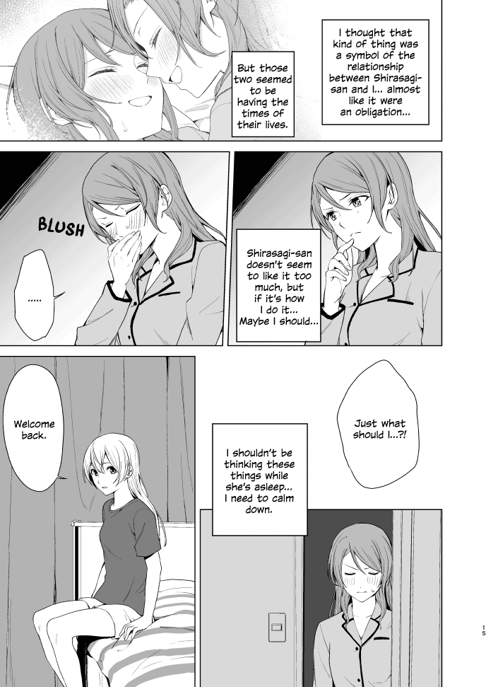 [Tatakai no Kiseki (Senyuu)]SayoChisa ga Echhi na Koto Suru Hon | A Story of SayoChisa Doing Lewd Stuff(BanG Dream!) [Digital] [English] [MMAG Translations] Page 14