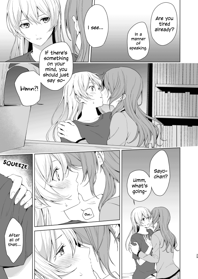 [Tatakai no Kiseki (Senyuu)]SayoChisa ga Echhi na Koto Suru Hon | A Story of SayoChisa Doing Lewd Stuff(BanG Dream!) [Digital] [English] [MMAG Translations] Page 28