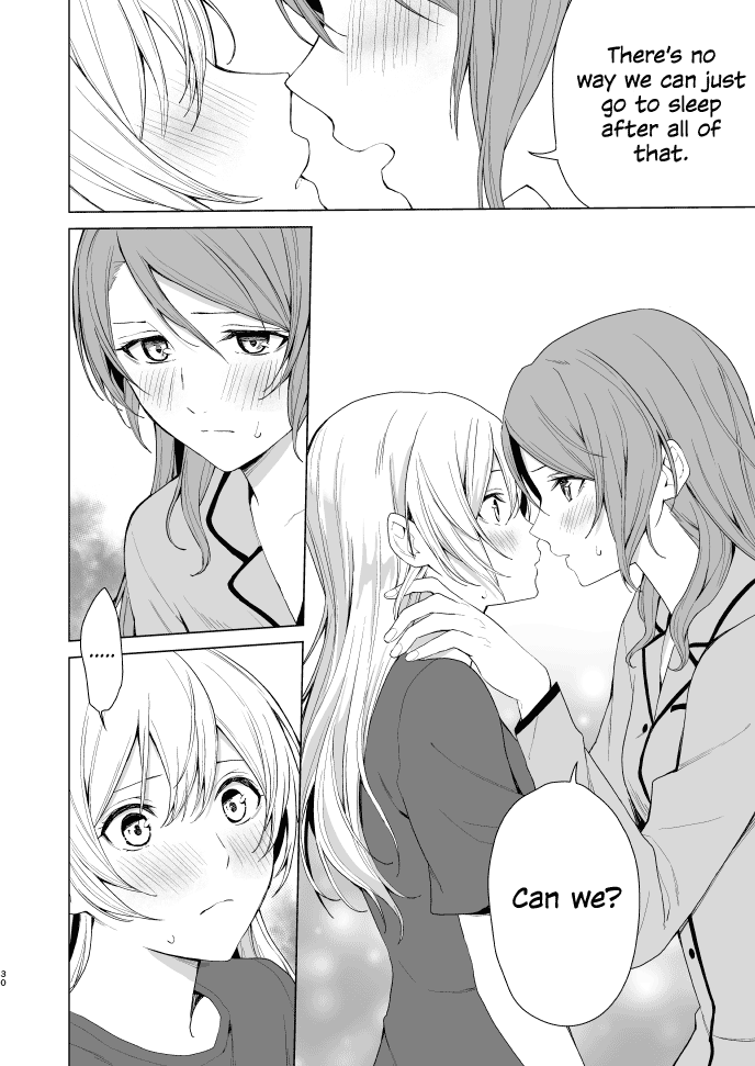 [Tatakai no Kiseki (Senyuu)]SayoChisa ga Echhi na Koto Suru Hon | A Story of SayoChisa Doing Lewd Stuff(BanG Dream!) [Digital] [English] [MMAG Translations] Page 29