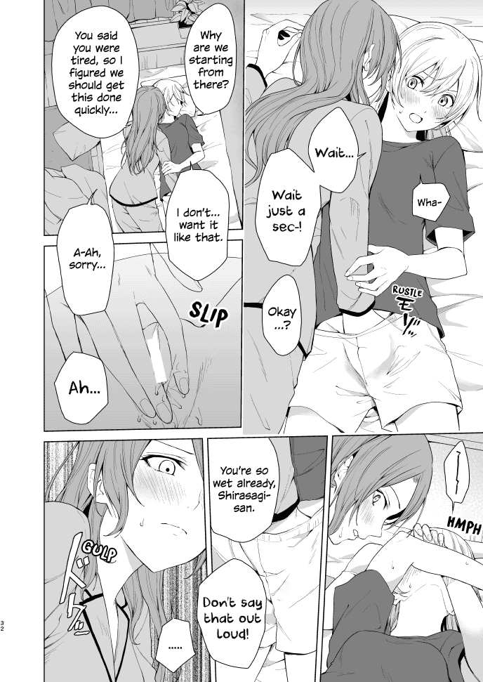 [Tatakai no Kiseki (Senyuu)]SayoChisa ga Echhi na Koto Suru Hon | A Story of SayoChisa Doing Lewd Stuff(BanG Dream!) [Digital] [English] [MMAG Translations] Page 31