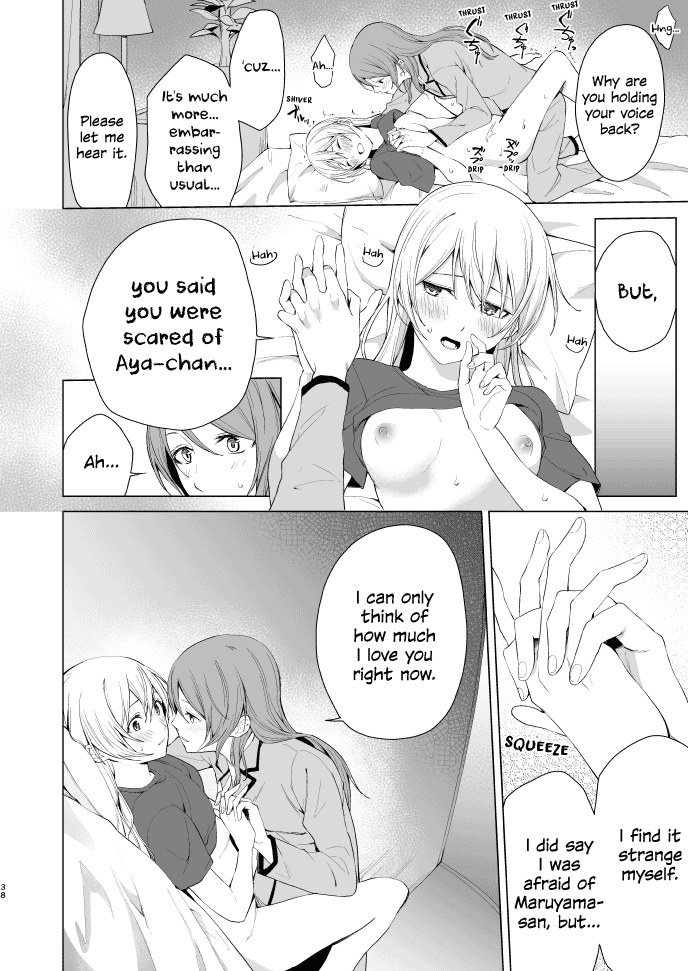 [Tatakai no Kiseki (Senyuu)]SayoChisa ga Echhi na Koto Suru Hon | A Story of SayoChisa Doing Lewd Stuff(BanG Dream!) [Digital] [English] [MMAG Translations] Page 37