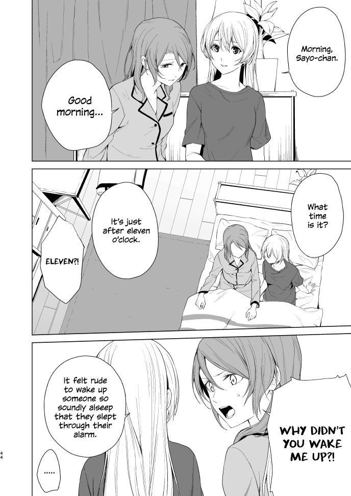 [Tatakai no Kiseki (Senyuu)]SayoChisa ga Echhi na Koto Suru Hon | A Story of SayoChisa Doing Lewd Stuff(BanG Dream!) [Digital] [English] [MMAG Translations] Page 43