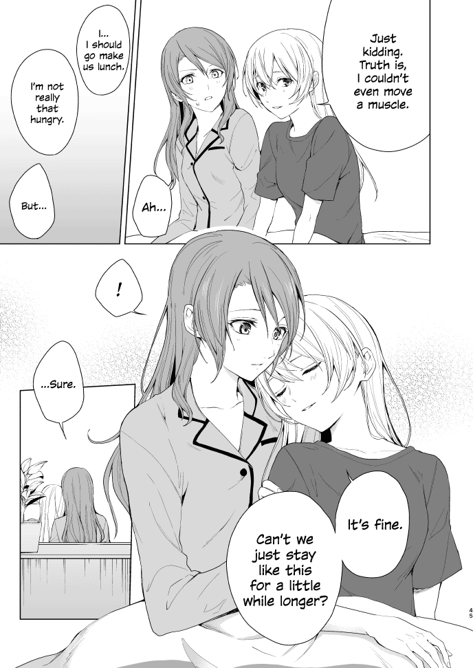 [Tatakai no Kiseki (Senyuu)]SayoChisa ga Echhi na Koto Suru Hon | A Story of SayoChisa Doing Lewd Stuff(BanG Dream!) [Digital] [English] [MMAG Translations] Page 44