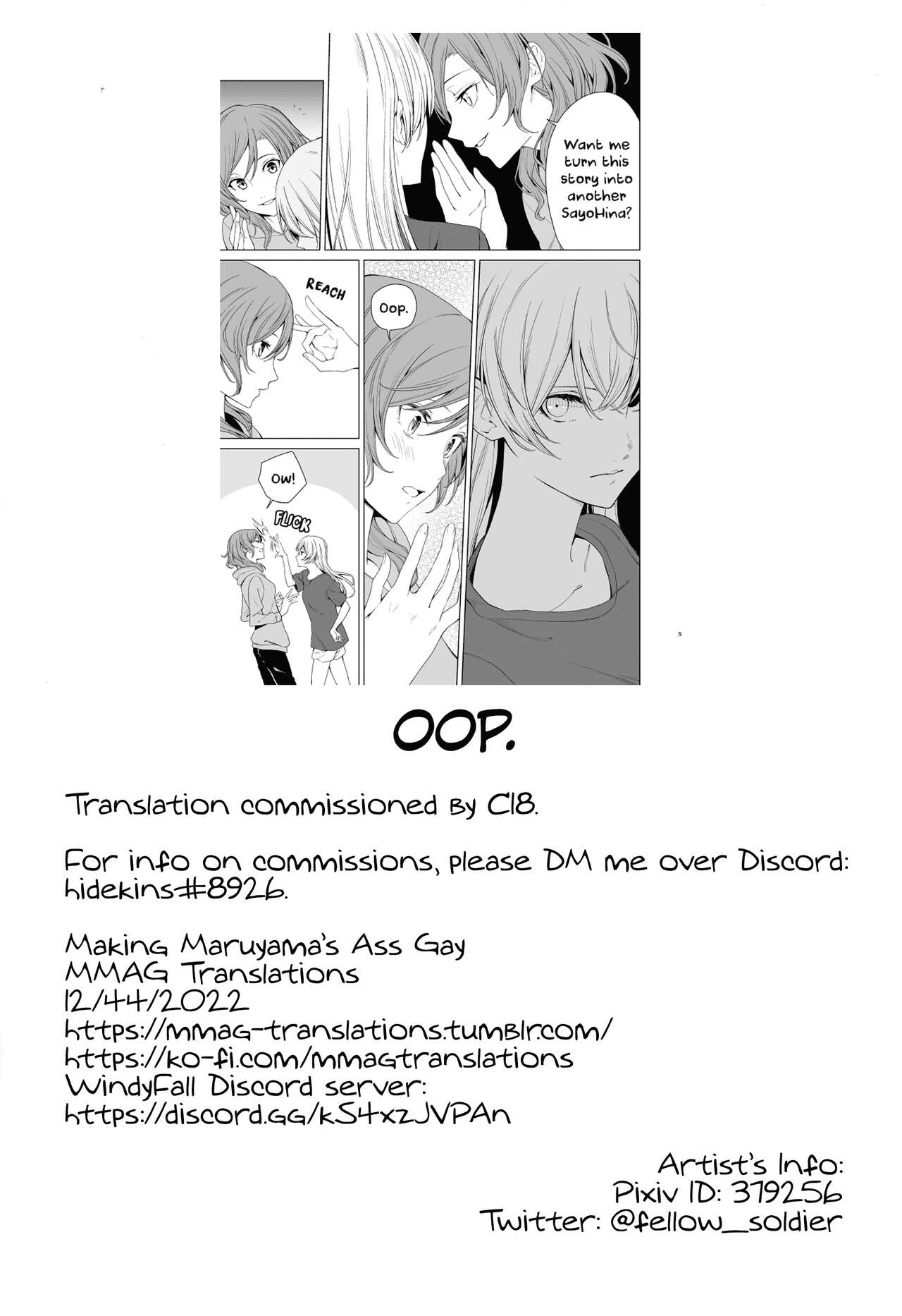 [Tatakai no Kiseki (Senyuu)]SayoChisa ga Echhi na Koto Suru Hon | A Story of SayoChisa Doing Lewd Stuff(BanG Dream!) [Digital] [English] [MMAG Translations] Page 46