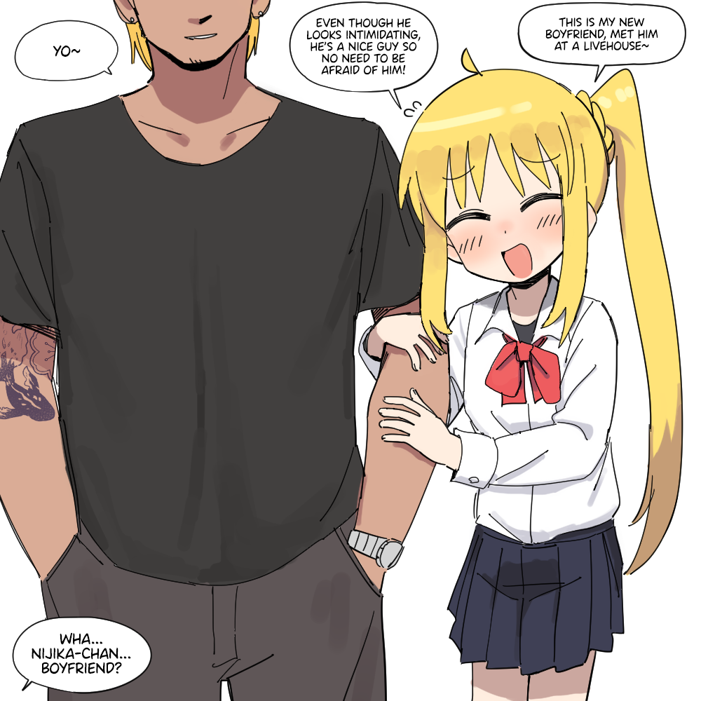 [Lakilolom]Nijika-chan and Her Boyfriend(Bocchi the Rock!) Page 1