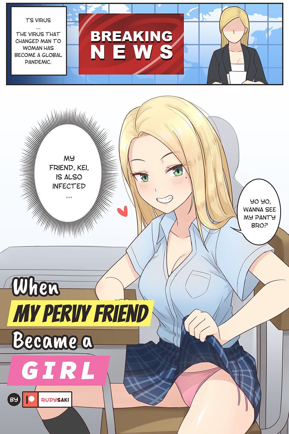 [RudySaki]When My Pervy Friend Became a Girl Page 1